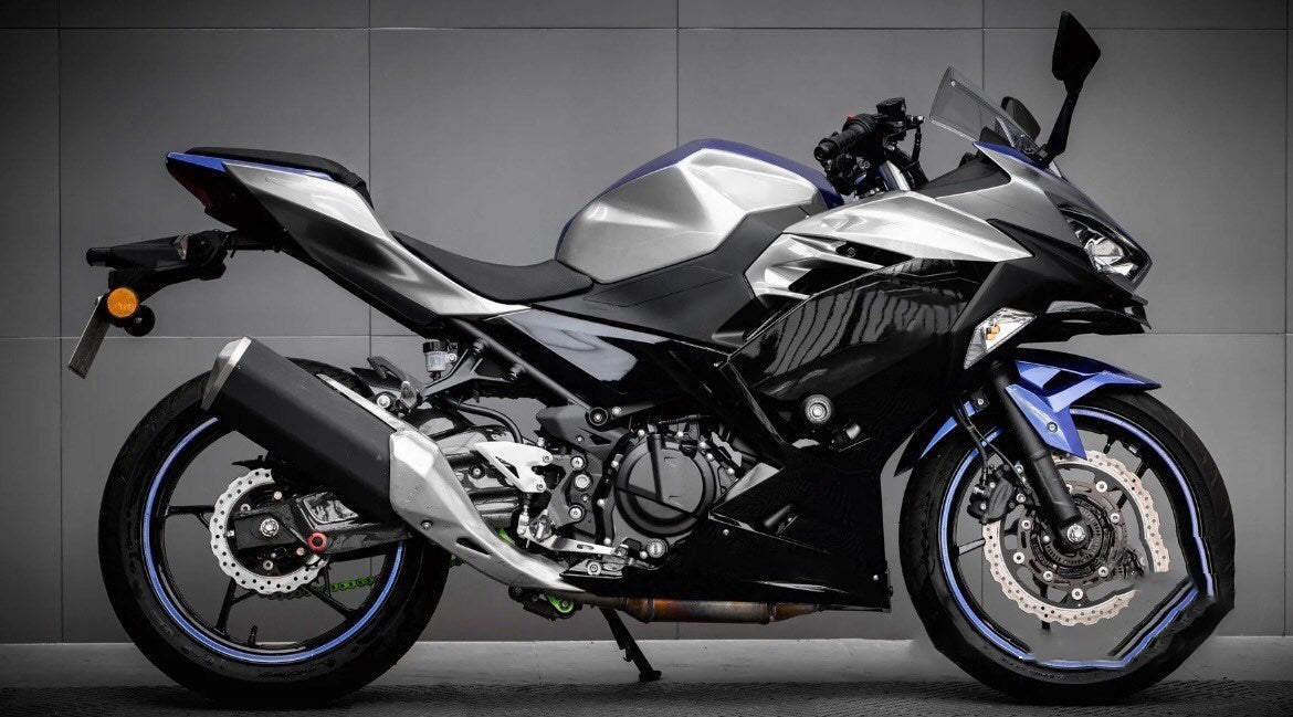 Amotopart Kawasaki EX400 Ninja400 2018-2024 Fairing Kit Bodywork Plastic ABS