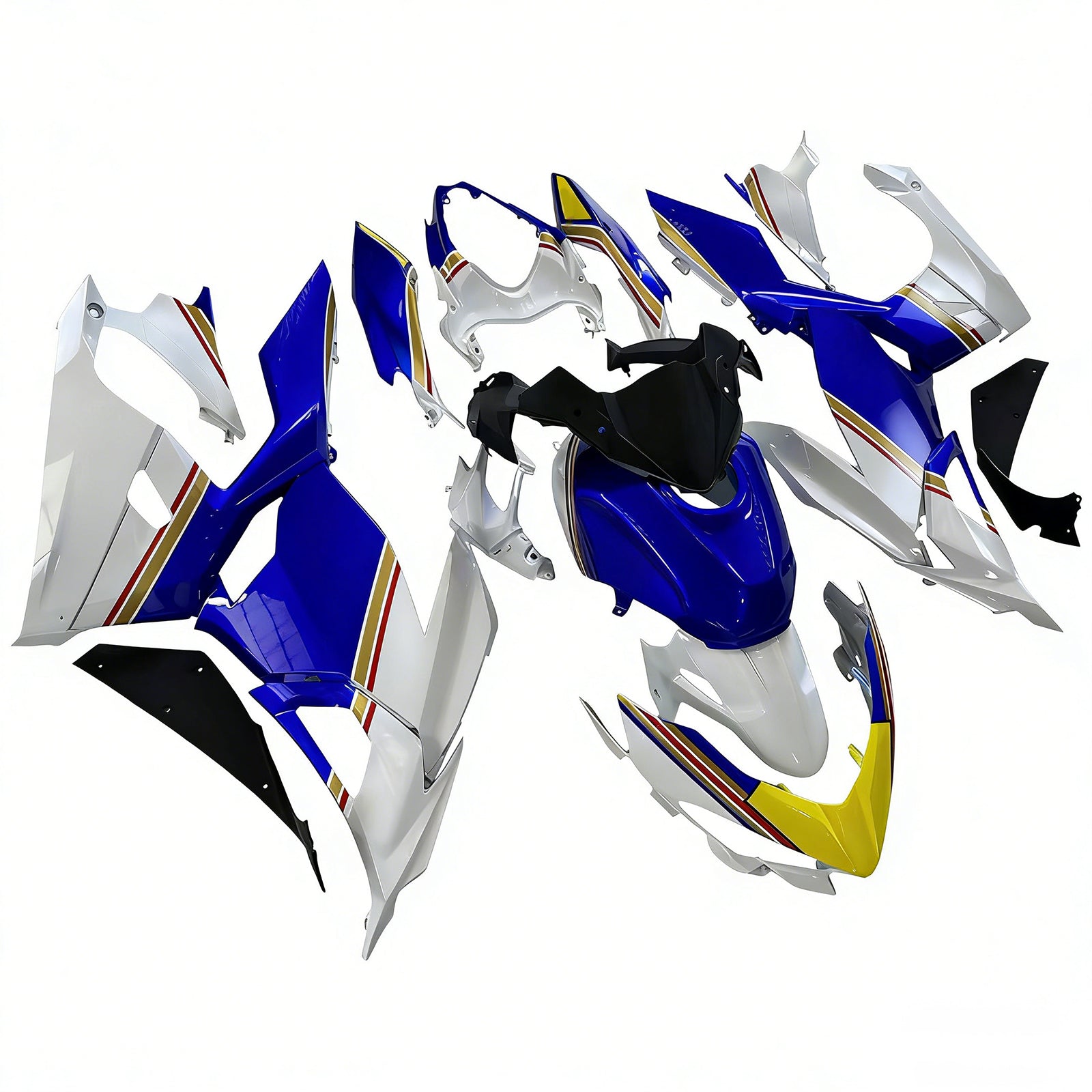 Injection Fairing Kit Bodywork For Kawasaki EX400 Ninja400 2018-2024