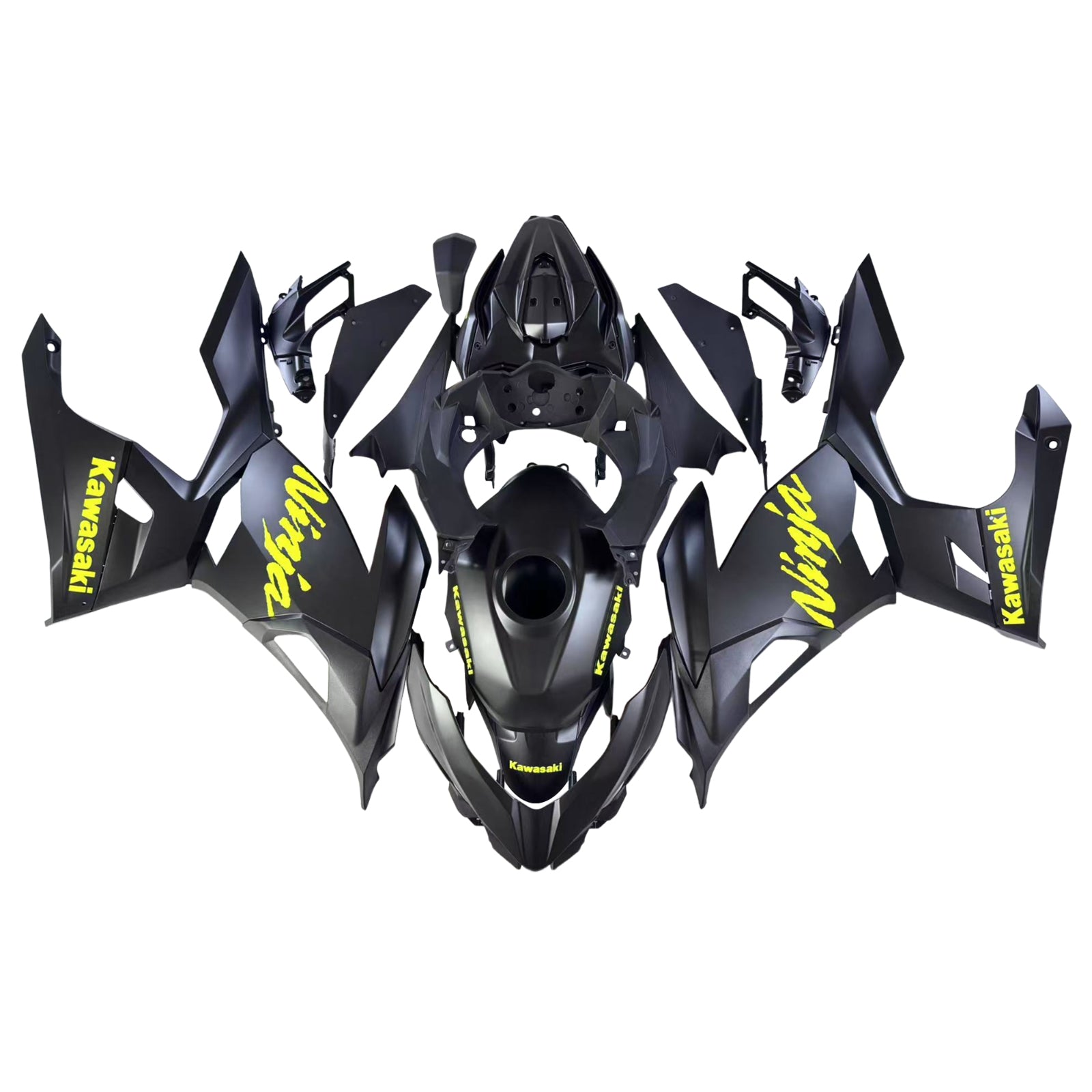 Amotopart Kawasaki EX400 Ninja400 2018-2024 Fairing Kit Bodywork Plastic ABS