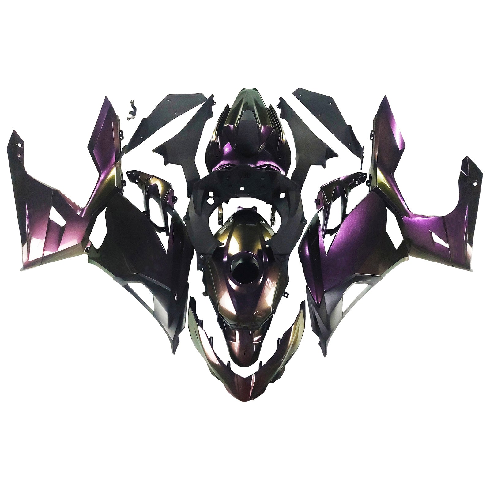 Injection Fairing Kit Bodywork For Kawasaki EX400 Ninja400 2018-2024