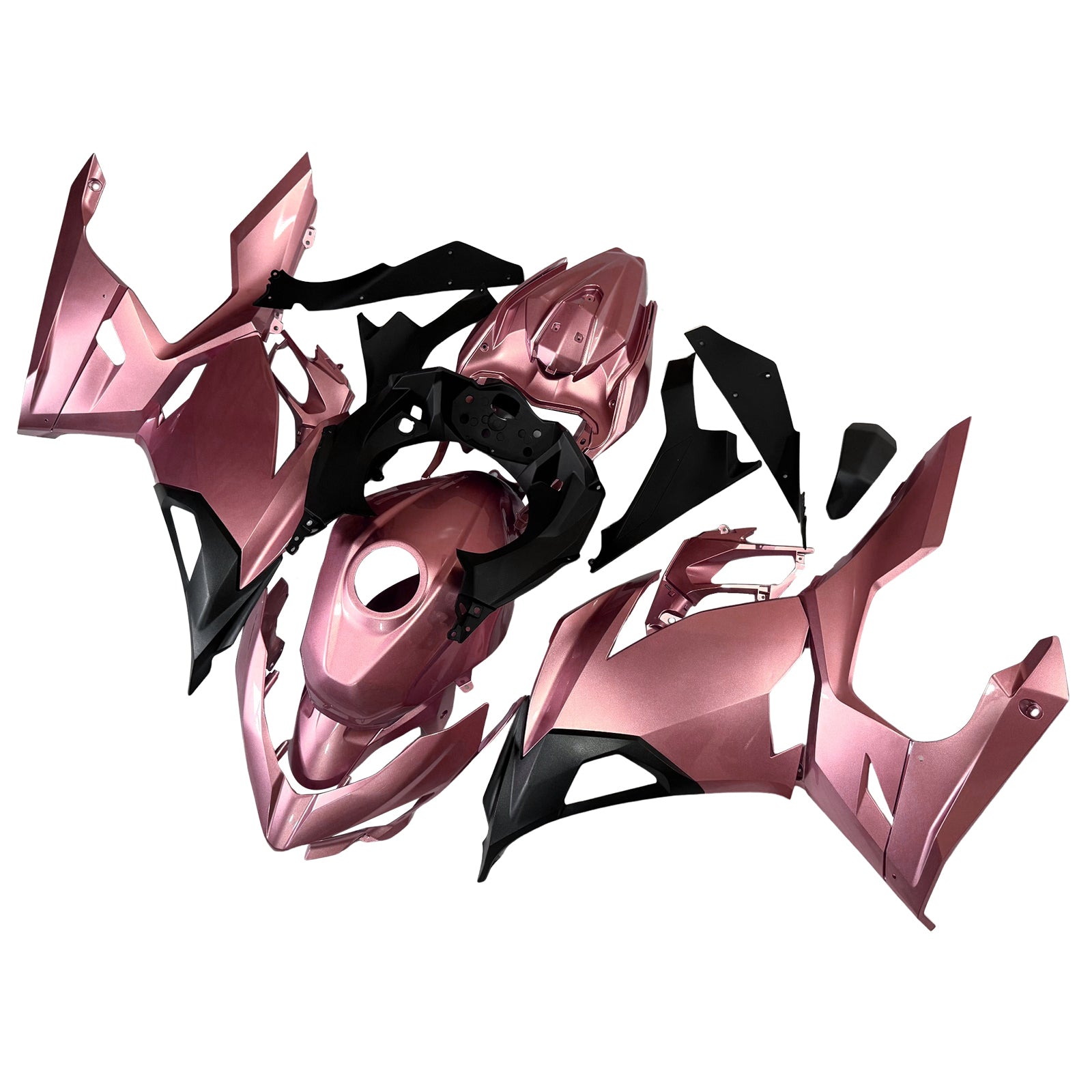 Injection Fairing Kit Bodywork Plastic ABS fit For Kawasaki EX400 Ninja400 2018-2024