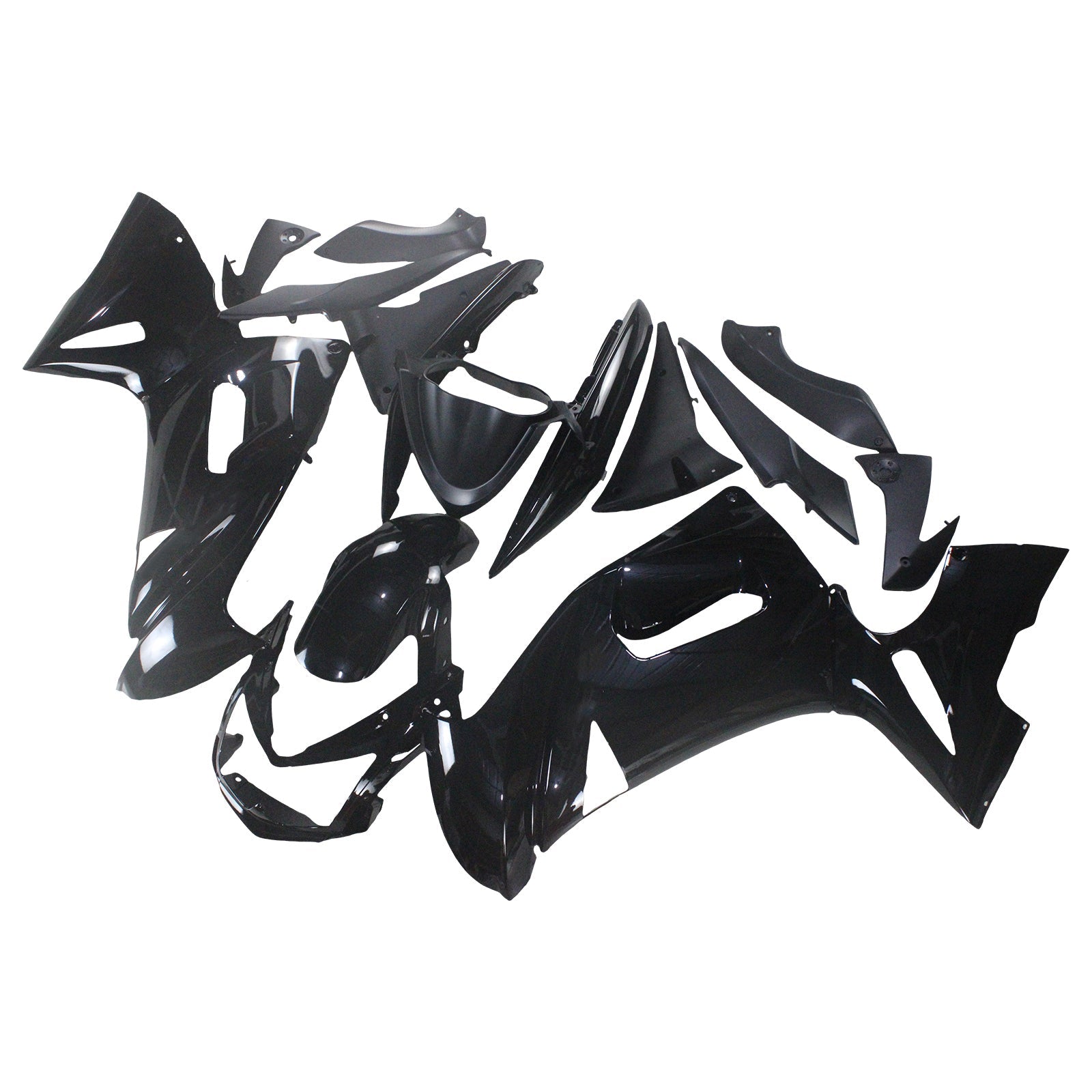 Amotoaprt Fairing Kit Plastic for Kawasaki Ninja 650 ER-6F EX650 2006-2008 02# Generic