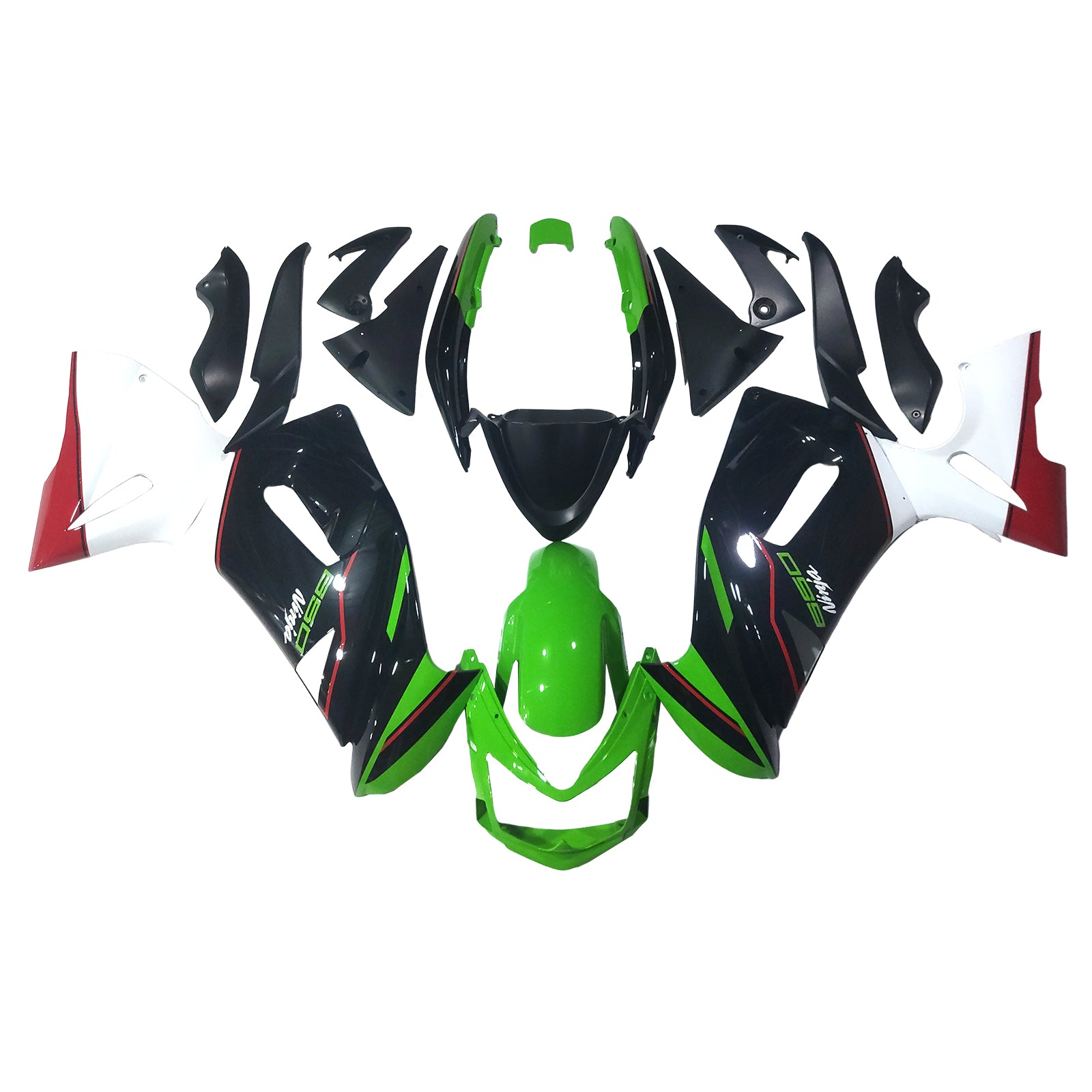 Kawasaki ER6F/Ninja650 2006-2008 Fairing Kit Bodywork Plastic ABS