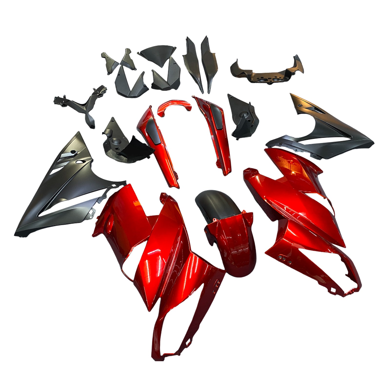 Fairing Kit Plastic for Kawasaki Ninja 650 ER-6F EX650 2009-2011 02# Generic