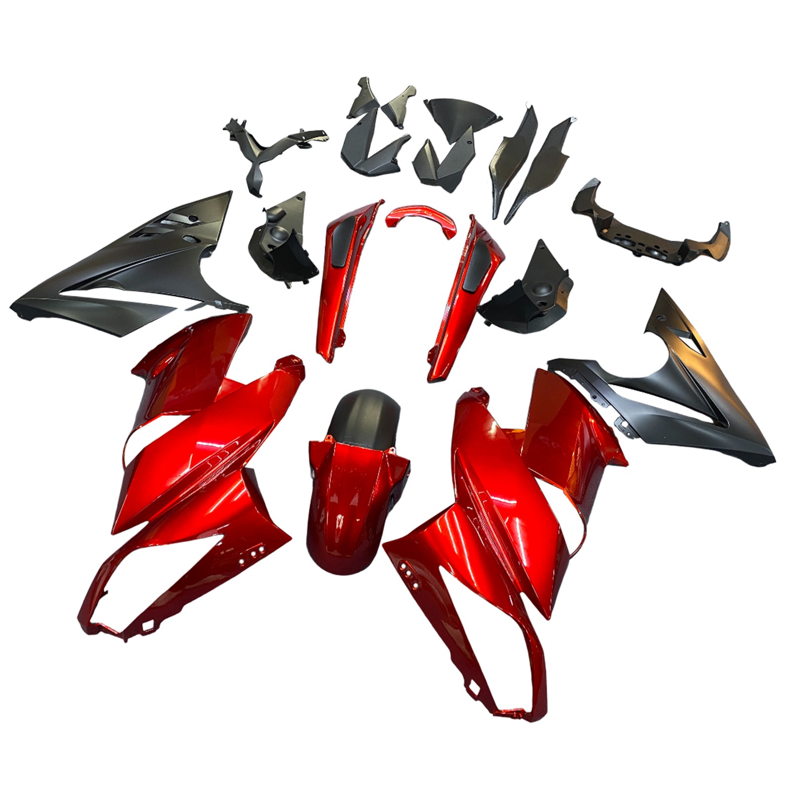 Fairing Kit Plastic for Kawasaki Ninja 650 ER-6F EX650 2009-2011 02# Generic