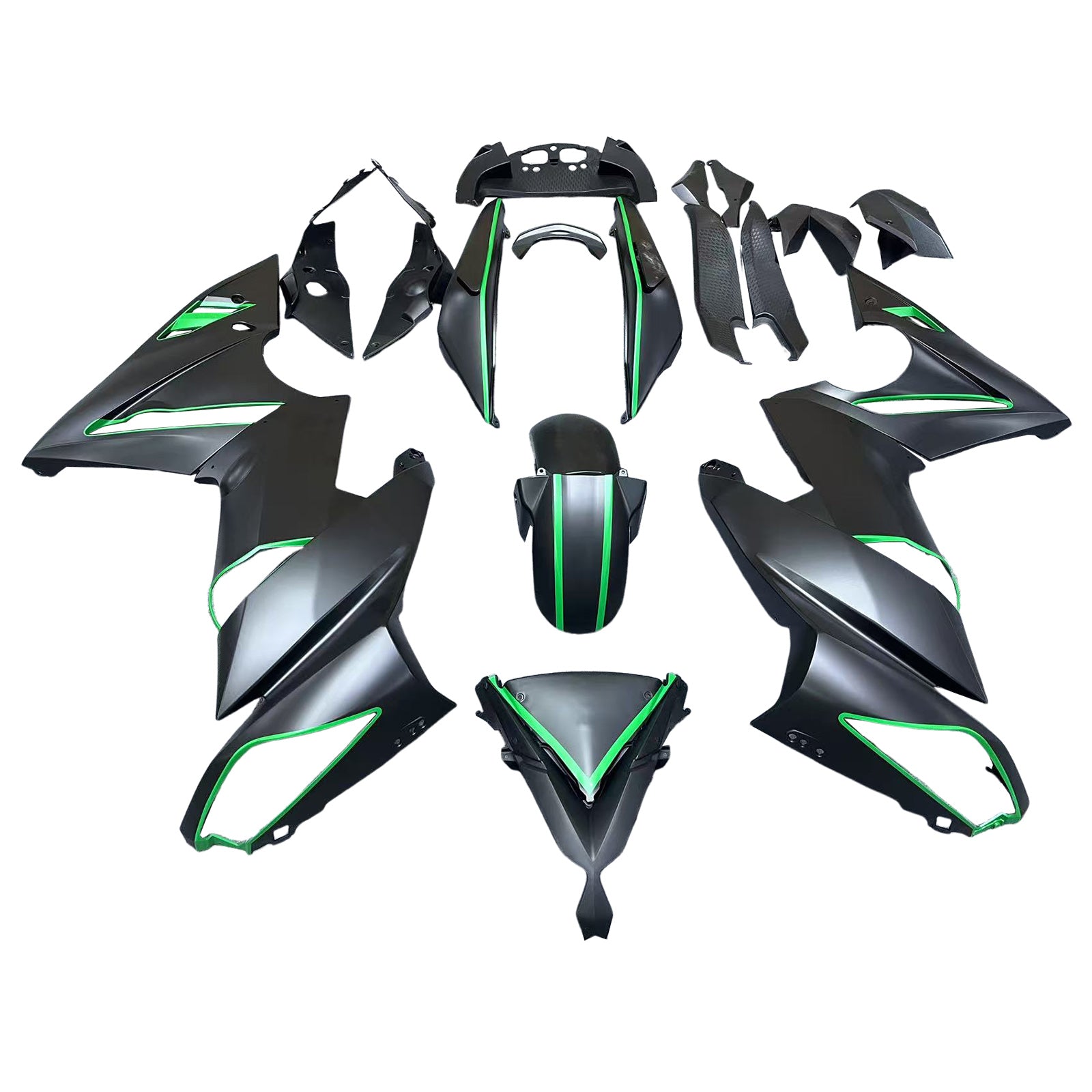Kawasaki Ninja 650 ER-6F EX650 2009-2011 04# Fairing Kit Plastic