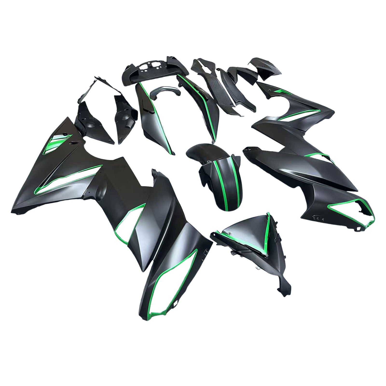 가와사키 닌자 650 ER-6F EX650 2009-2011 04# 페어링 키트 플라스틱