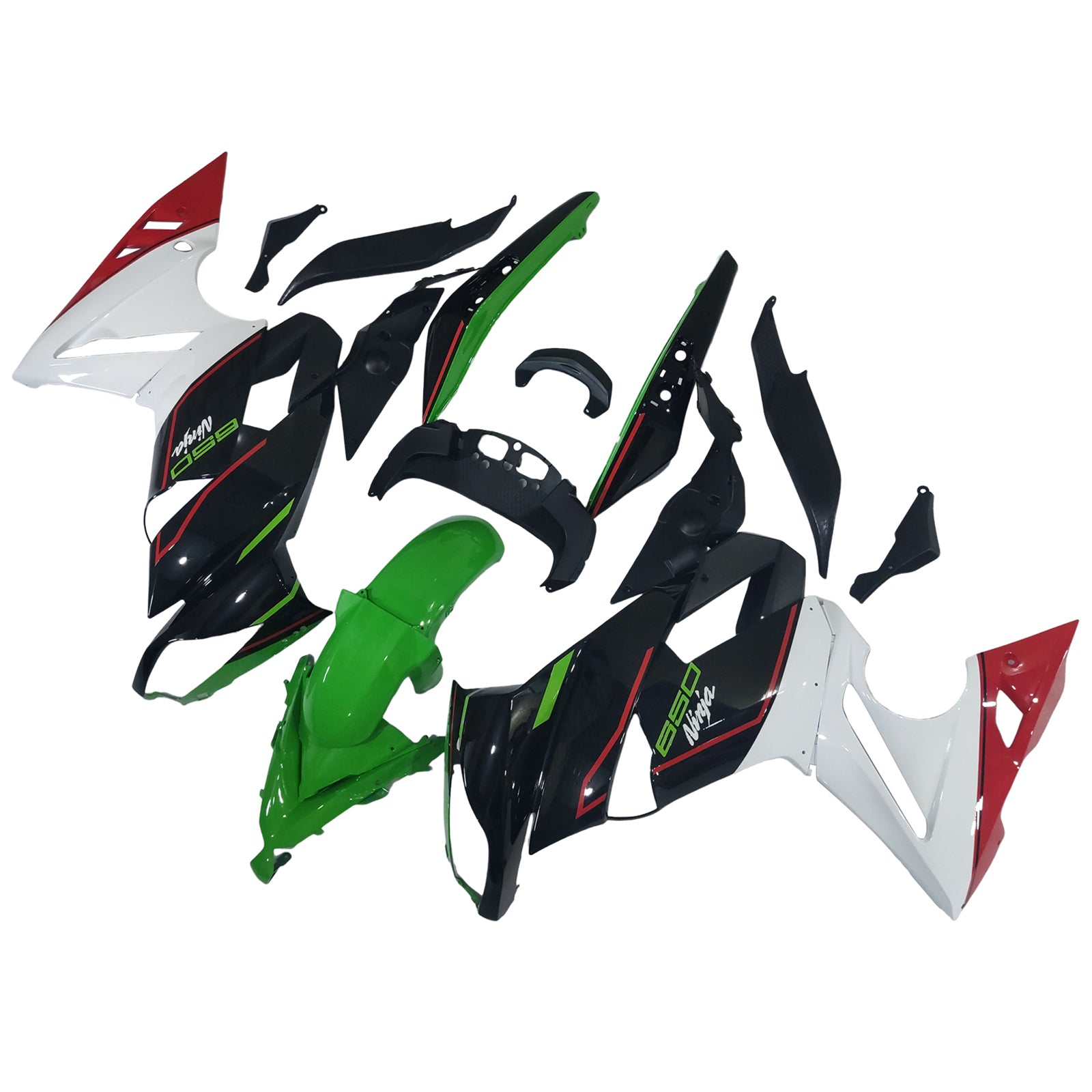 Kawasaki Ninja 650 ER-6F EX650 2009-2011 04# Fairing Kit Plastic