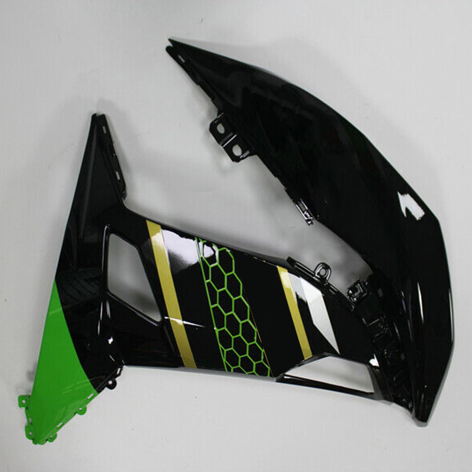 Kit de carenado de plástico para Kawasaki Ninja 650 ER-6F EX650 2017-2019 02 # Genérico