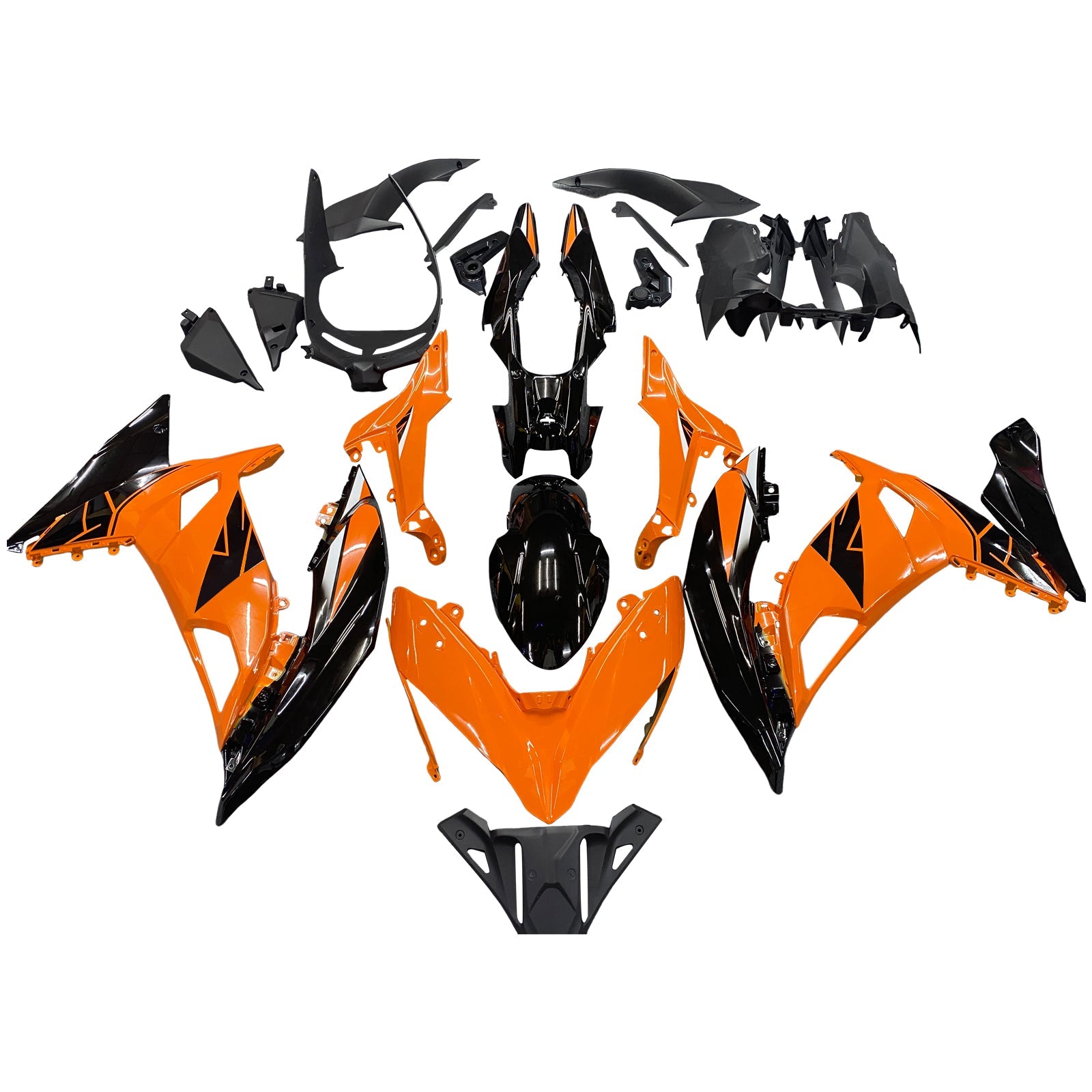 Kit de carenado de plástico para Kawasaki Ninja 650 ER-6F EX650 2017-2019 04 # Genérico