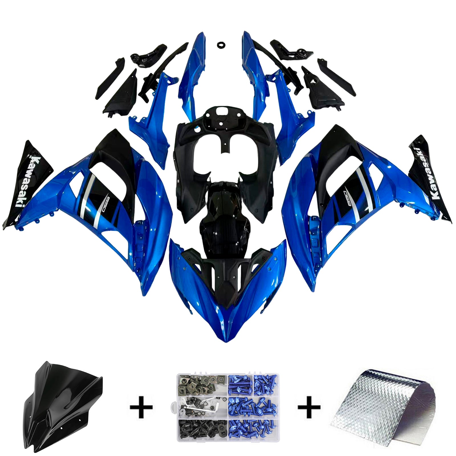 Fairing Kit For Kawasaki ER6F/Ninja650R 2017-2019