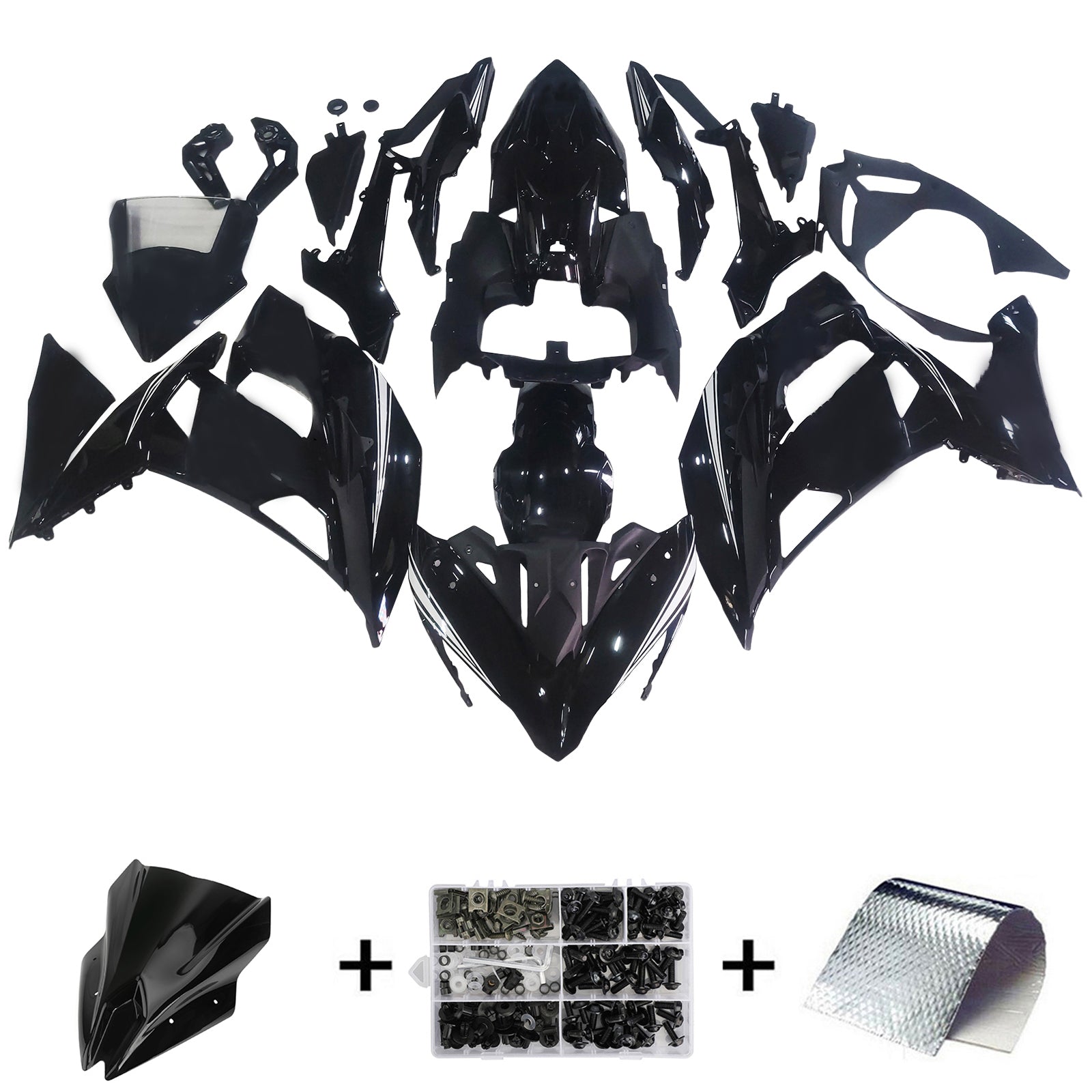 Kawasaki ER6F/Ninja650R 2017-2019 Fairing Kit Bodywork Plastic ABS