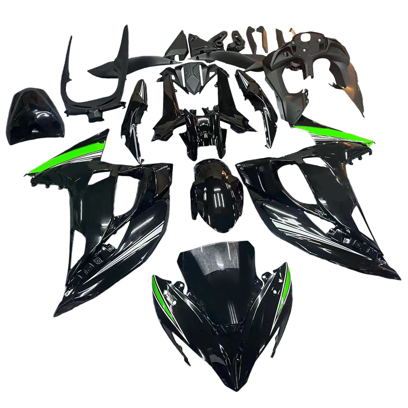 Kawasaki ER6F/Ninja650R 2017-2019 Fairing Kit Bodywork Plastic ABS