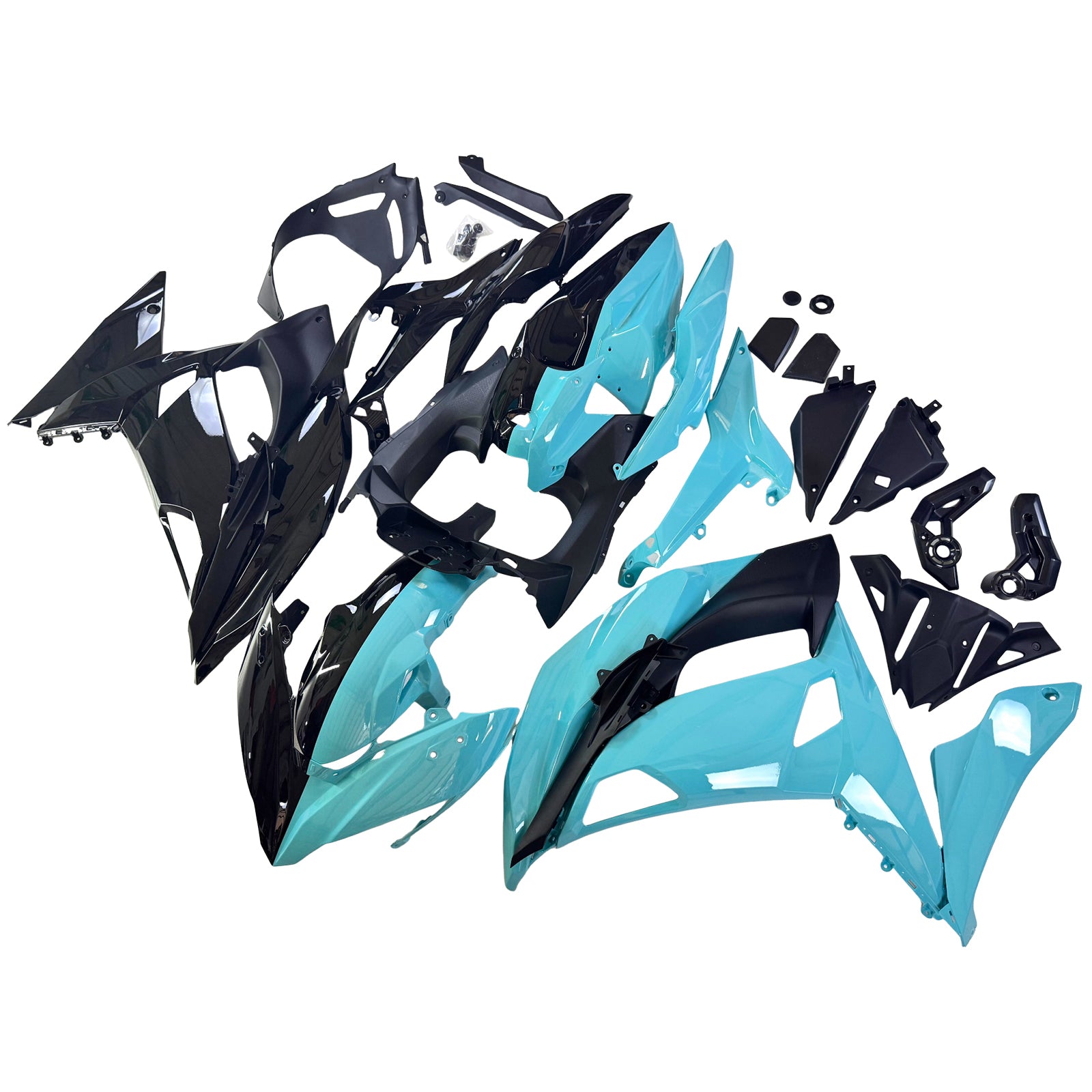 Injection Fairing Kit Bodywork Plastic ABS fit For Kawasaki ER-6F Ninja650R 2017-2019