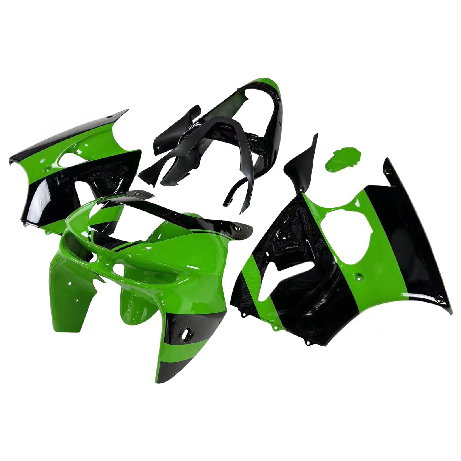 Kawasaki ZX6R 1998-1999 Fairing Kit Bodywork Plastic ABS
