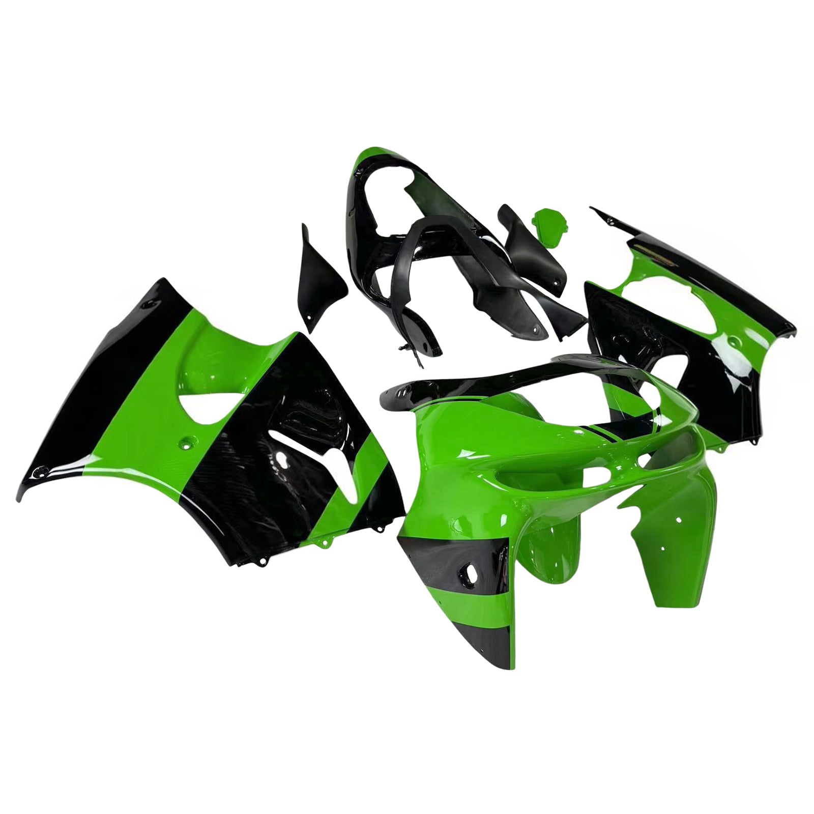Kawasaki ZX6R 1998-1999 Fairing Kit Bodywork Plastic ABS