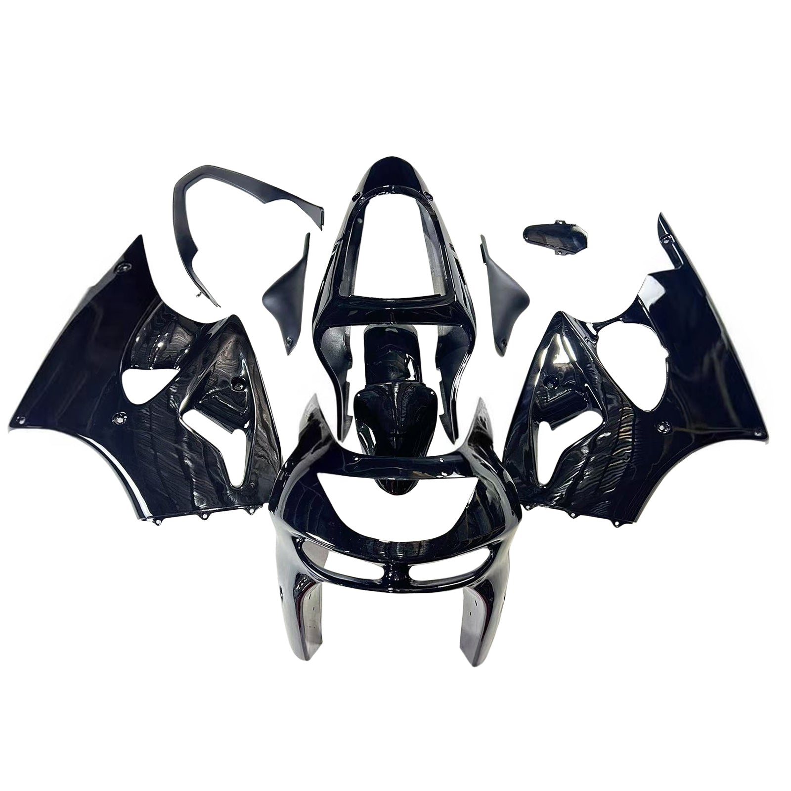 Kawasaki ZX6R 1998-1999 Fairing Kit Bodywork Plastic ABS