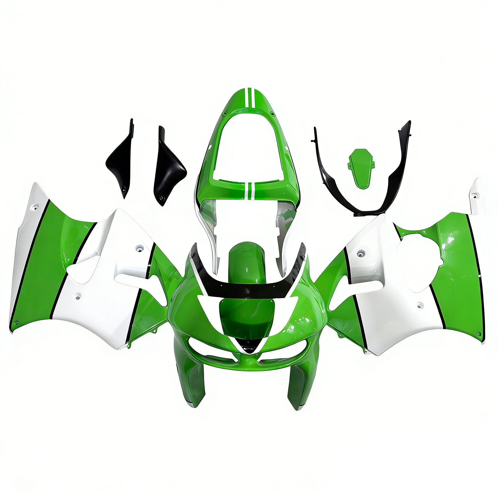 Kawasaki ZX6R 1998-1999 Fairing Kit Bodywork Plastic ABS