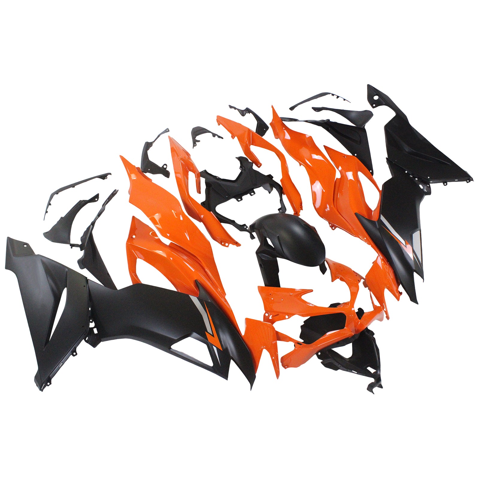 Injection Fairing Kit Bodywork Plastic ABS fit For Kawasaki ZX6R 2019-2023