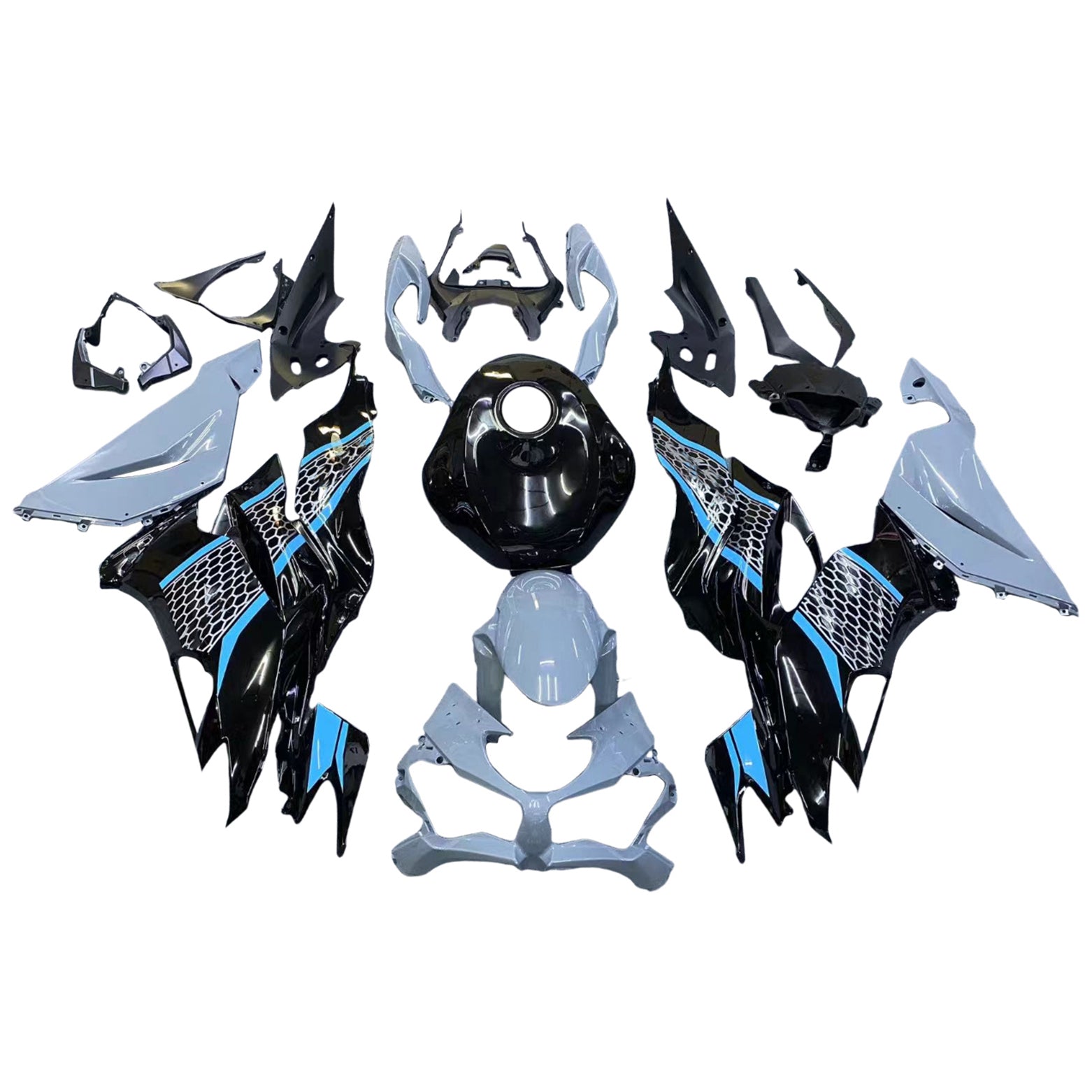 Kawasaki ZX6R 2019-2023 Fairing Kit Bodywork Plastic ABS