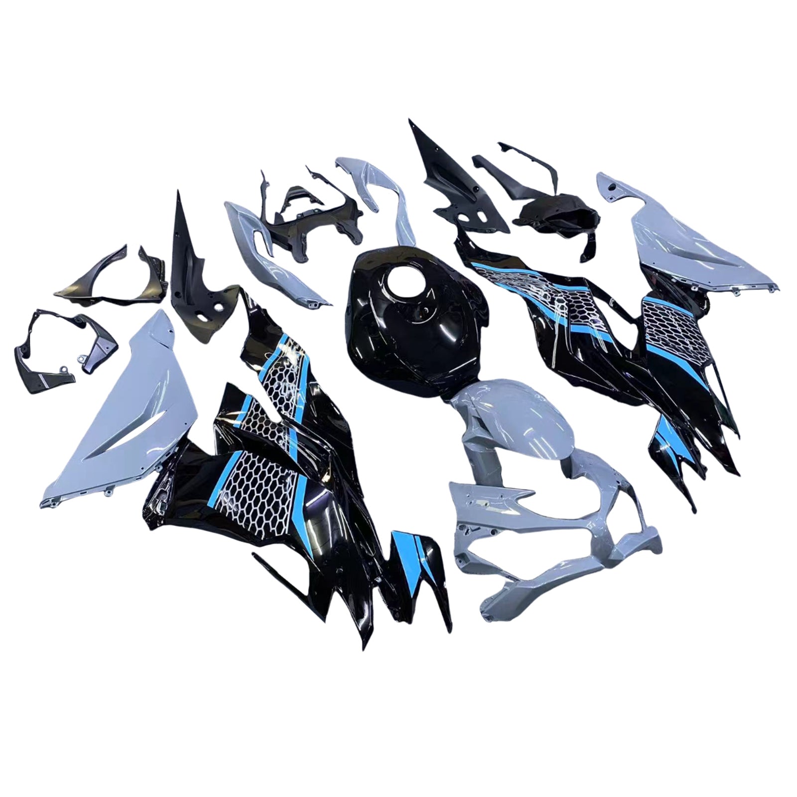 Kawasaki ZX6R 2019-2023 Fairing Kit Bodywork Plastic ABS