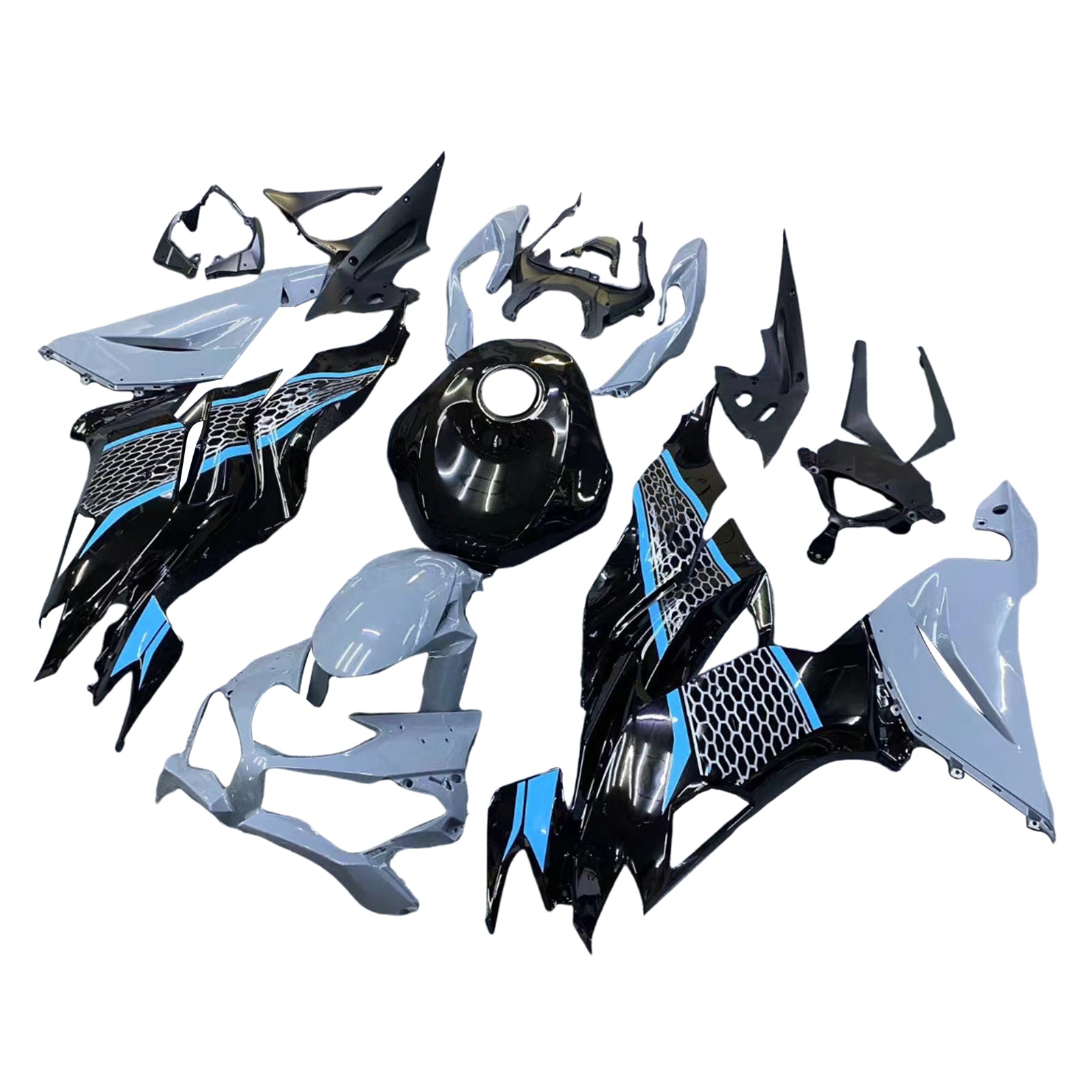 Kawasaki ZX6R 2019-2023 Fairing Kit Bodywork Plastic ABS