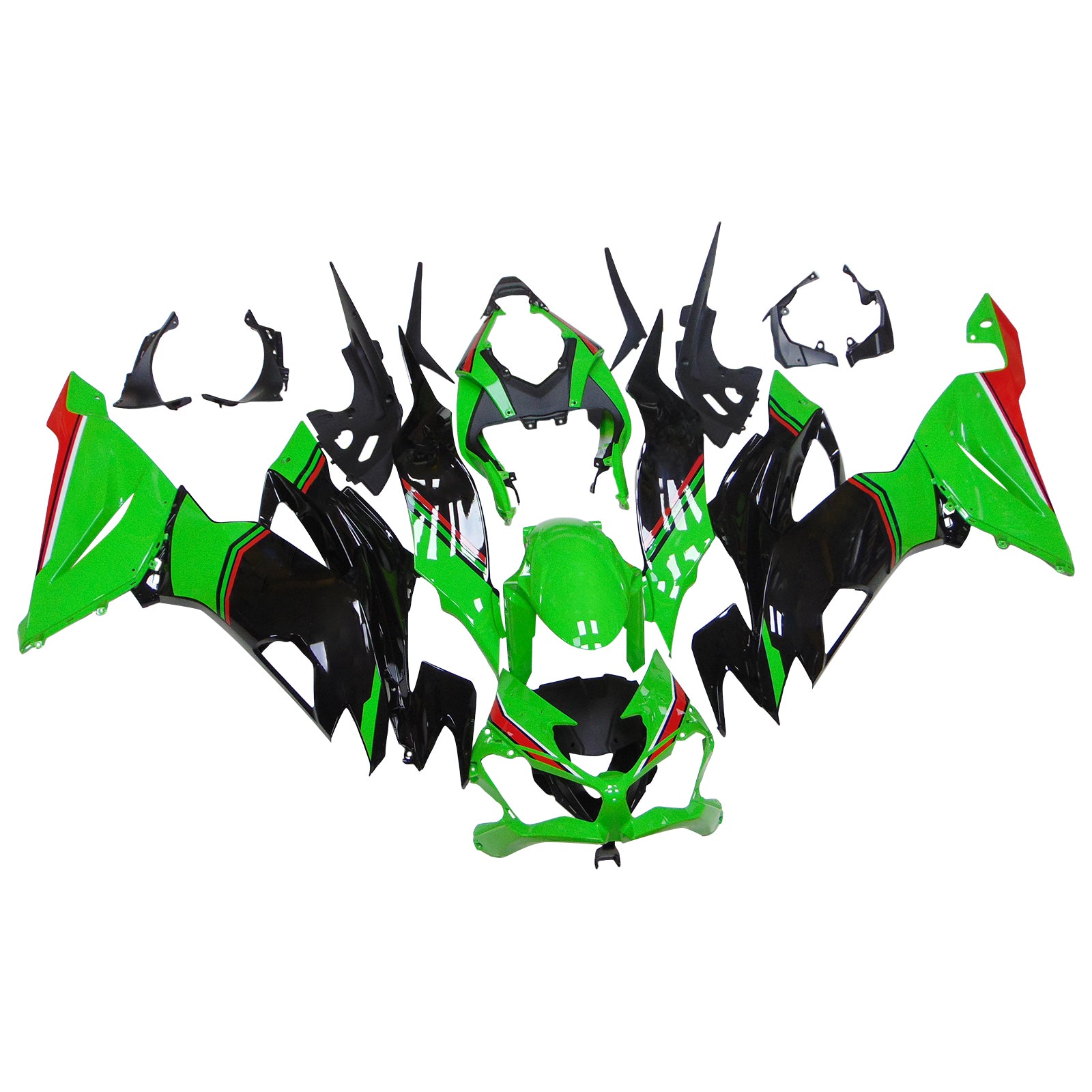 Kawasaki ZX6R 2019-2023 Fairing Kit Bodywork Plastic ABS