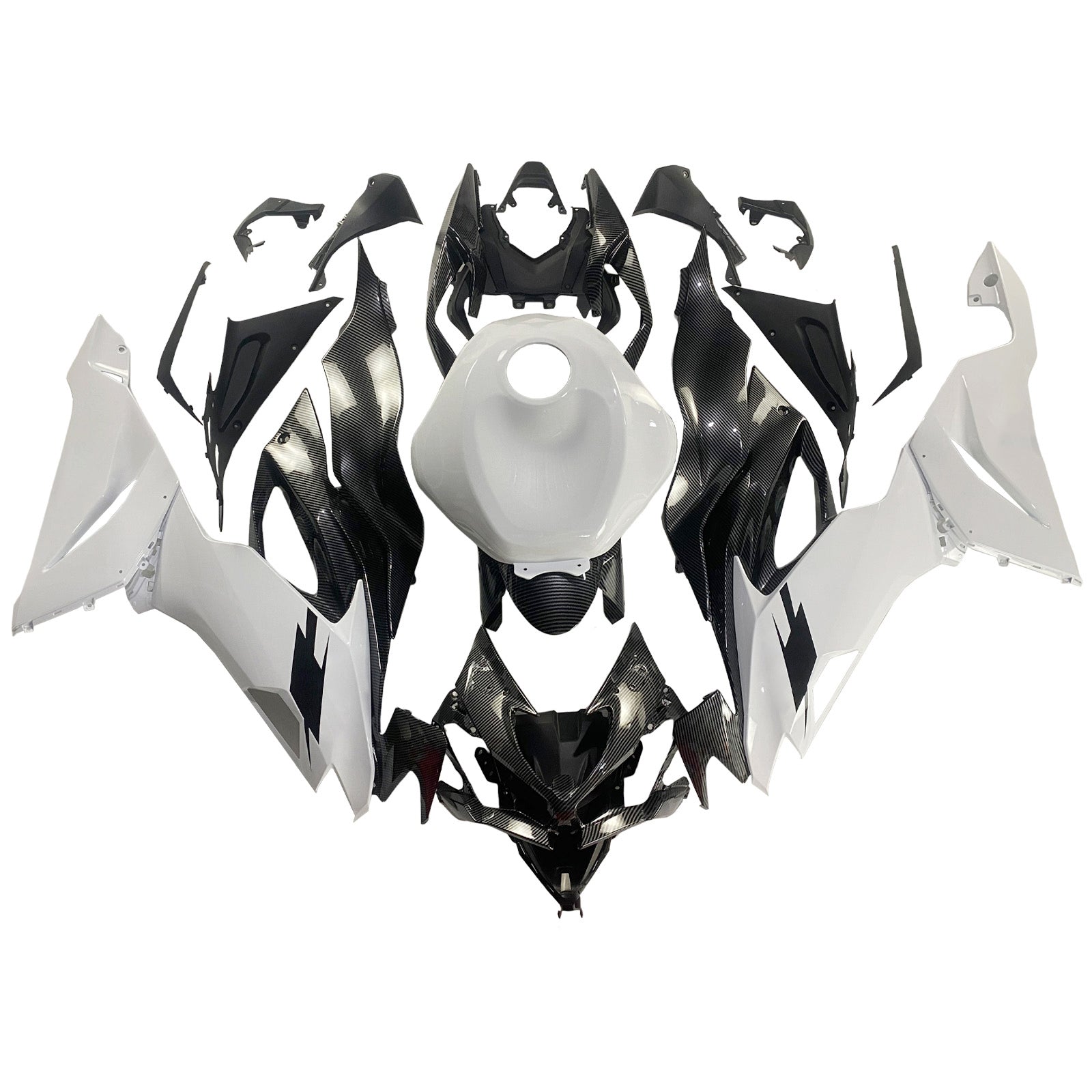 Injection Fairing Kit Bodywork Plastic ABS fit For Kawasaki ZX6R 2019-2023