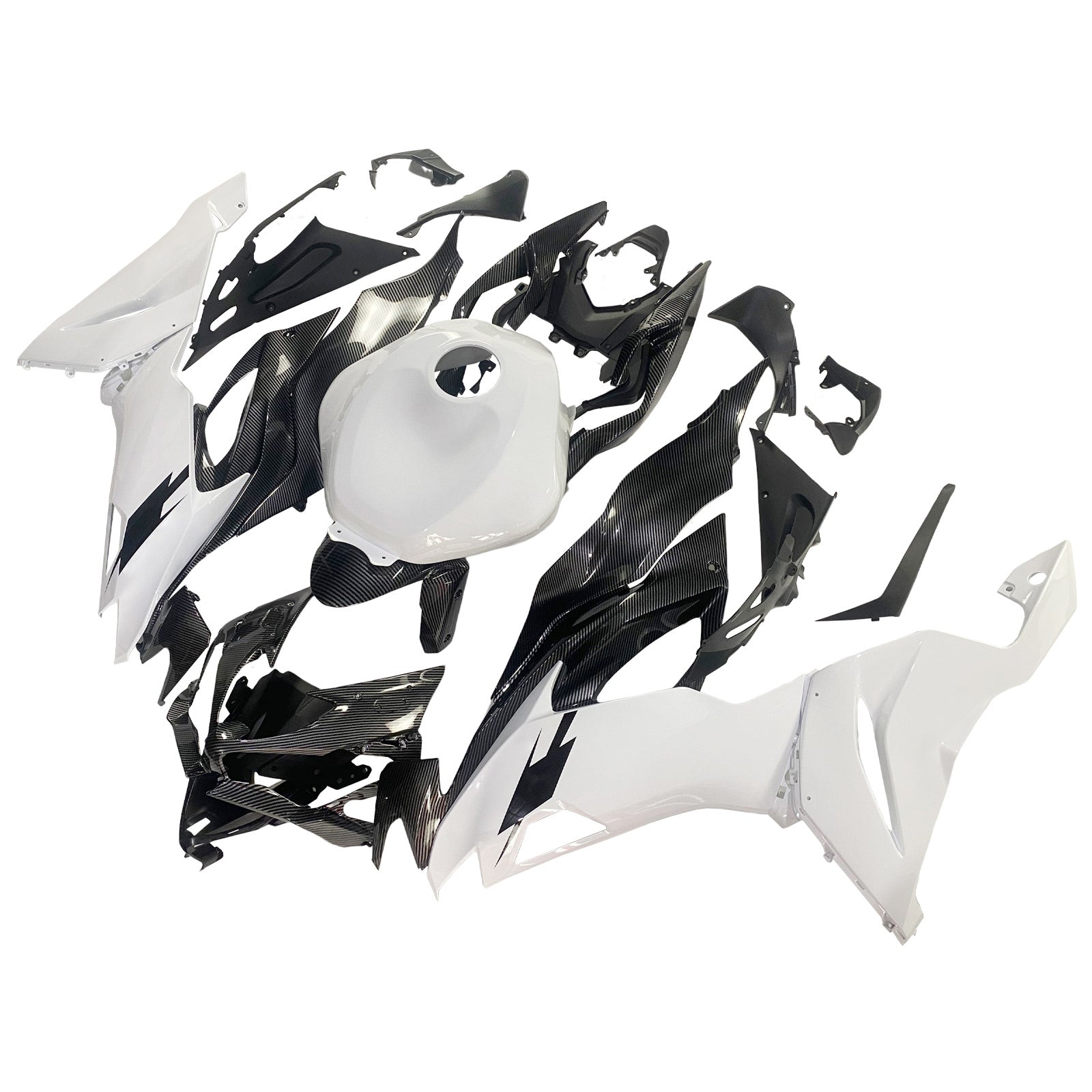 Injection Fairing Kit Bodywork Plastic ABS fit For Kawasaki ZX6R 2019-2023