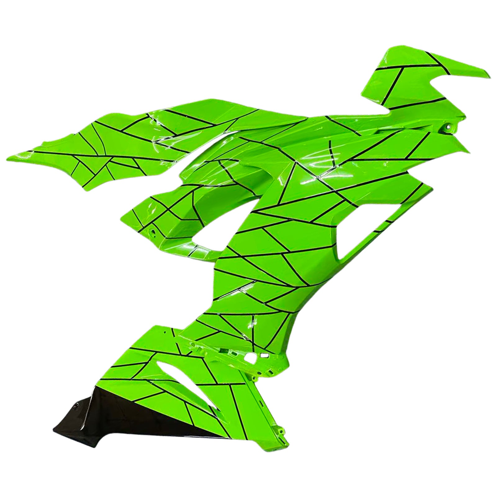 Injection Fairing Kit Bodywork Plastic ABS fit For Kawasaki ZX6R 2019-2023