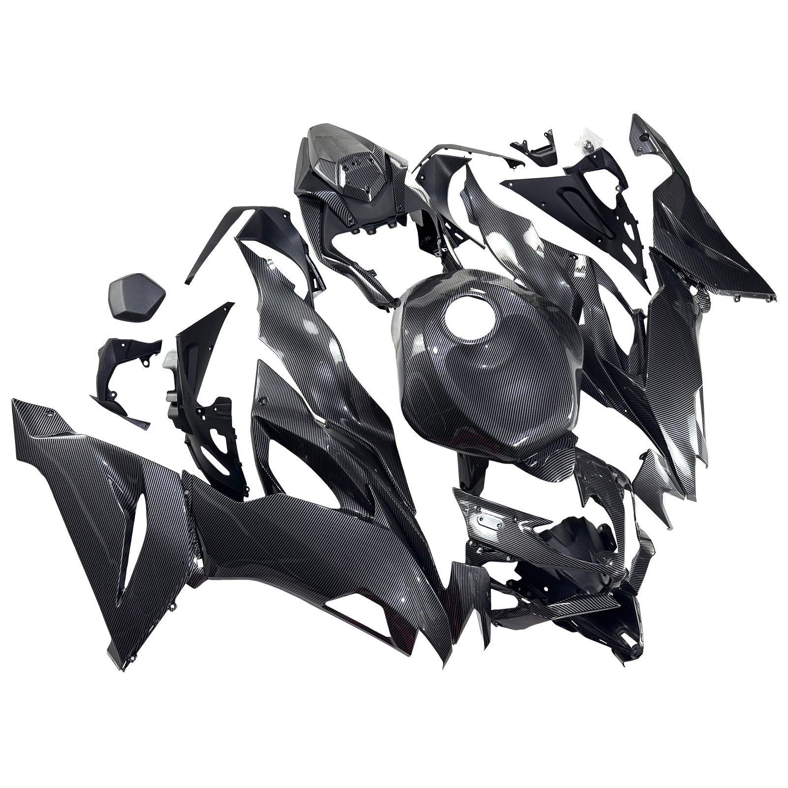 Injection Fairing Kit Bodywork Plastic ABS fit For Kawasaki ZX6R 2019-2023