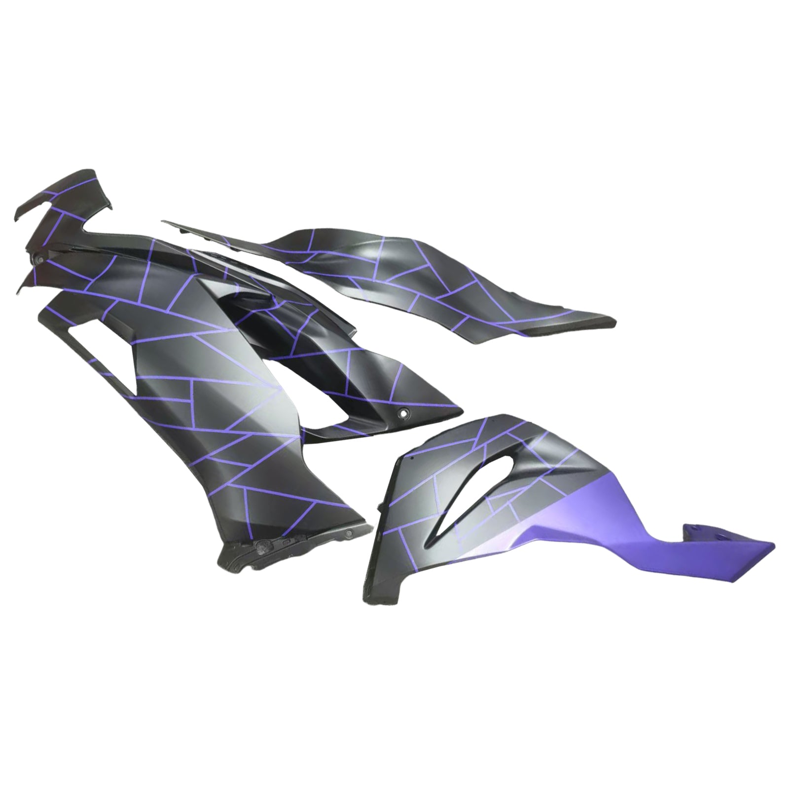 Injection Fairing Kit Bodywork Plastic ABS fit For Kawasaki ZX6R 2019-2023