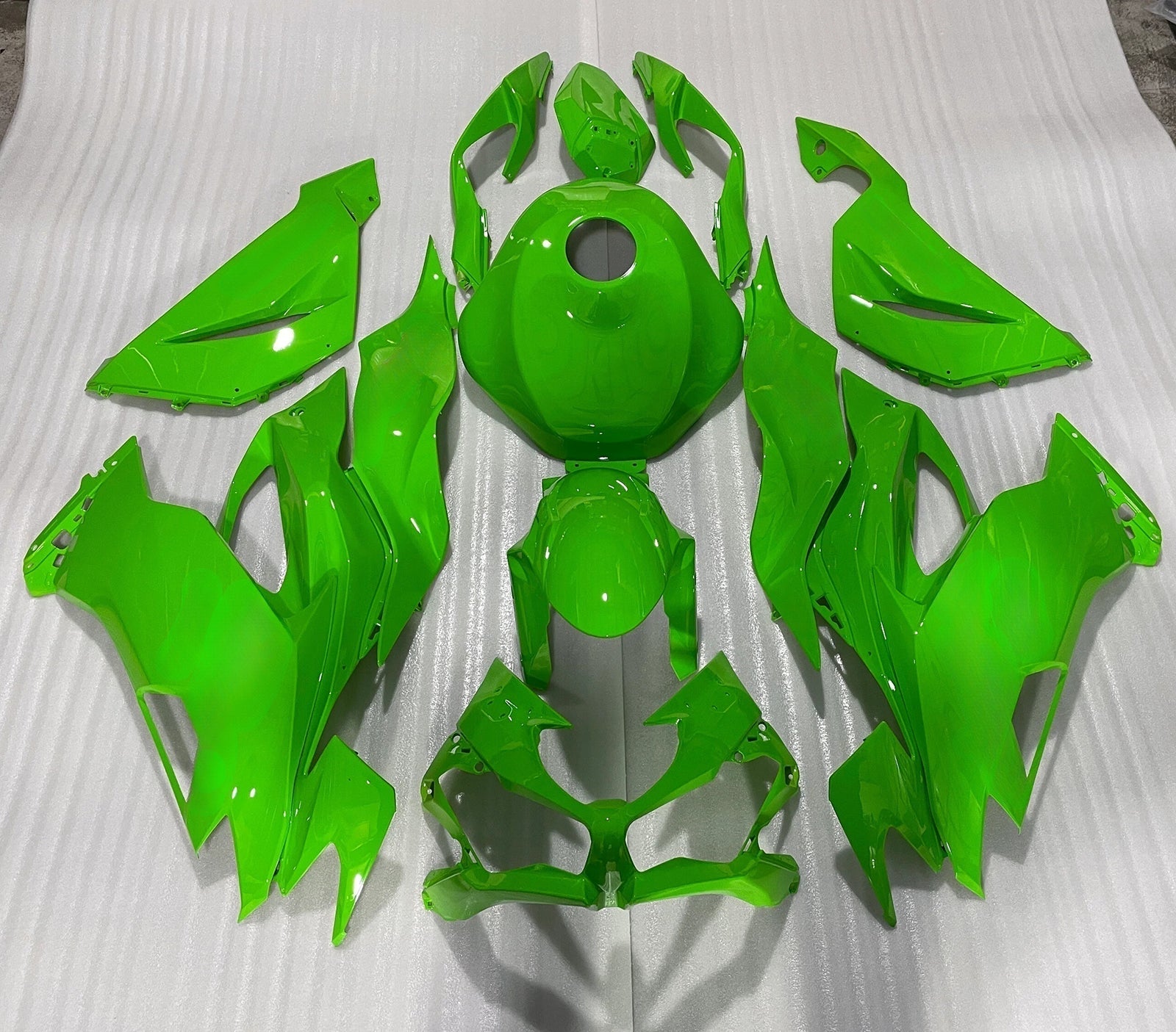 Injection Fairing Kit Bodywork Plastic ABS fit For Kawasaki ZX6R 2019-2023
