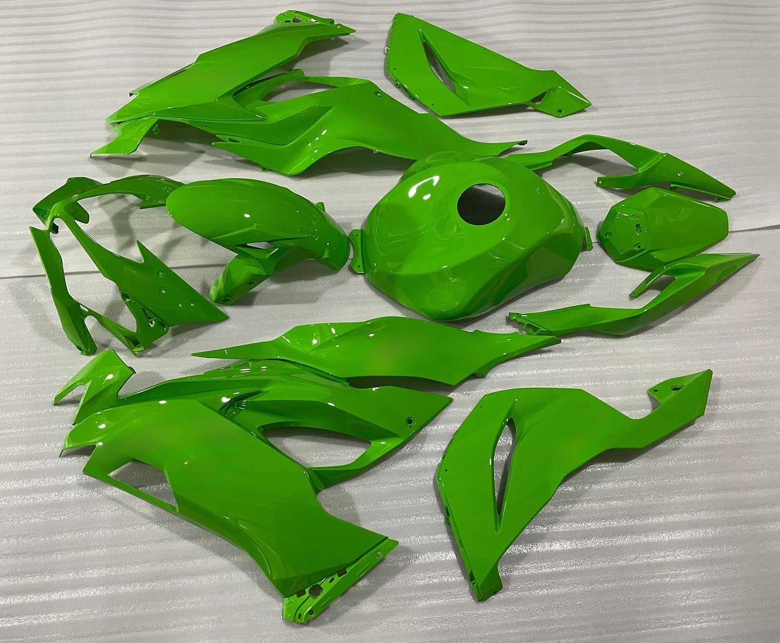 Injection Fairing Kit Bodywork Plastic ABS fit For Kawasaki ZX6R 2019-2023