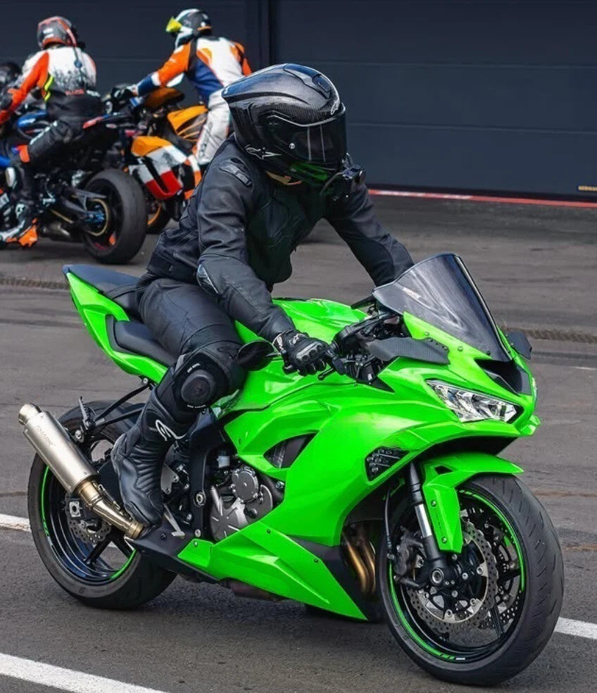 Injection Fairing Kit Bodywork Plastic ABS fit For Kawasaki ZX6R 2019-2023