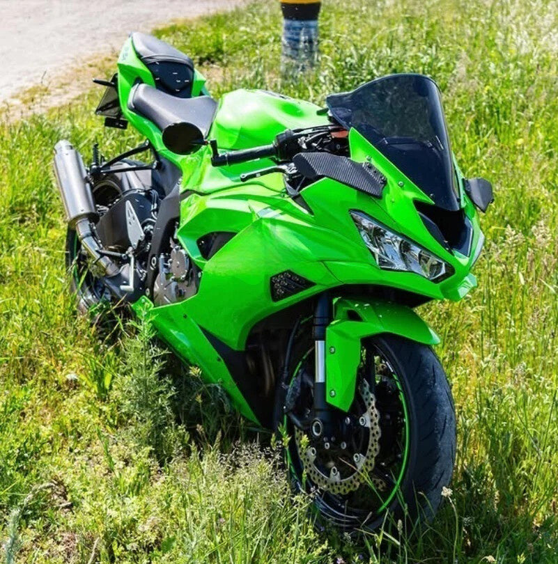 Injection Fairing Kit Bodywork Plastic ABS fit For Kawasaki ZX6R 2019-2023