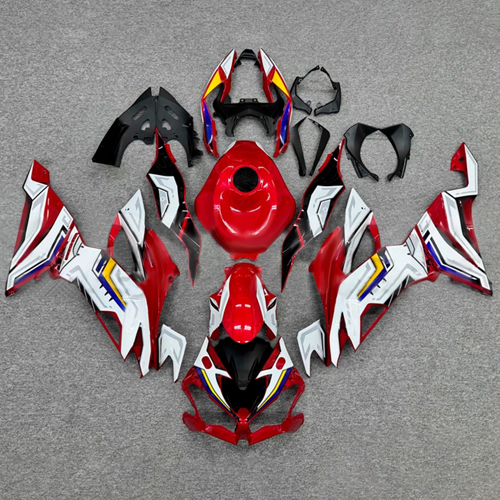 Injection Fairing Kit Bodywork Plastic ABS fit For Kawasaki ZX6R 2019-2023
