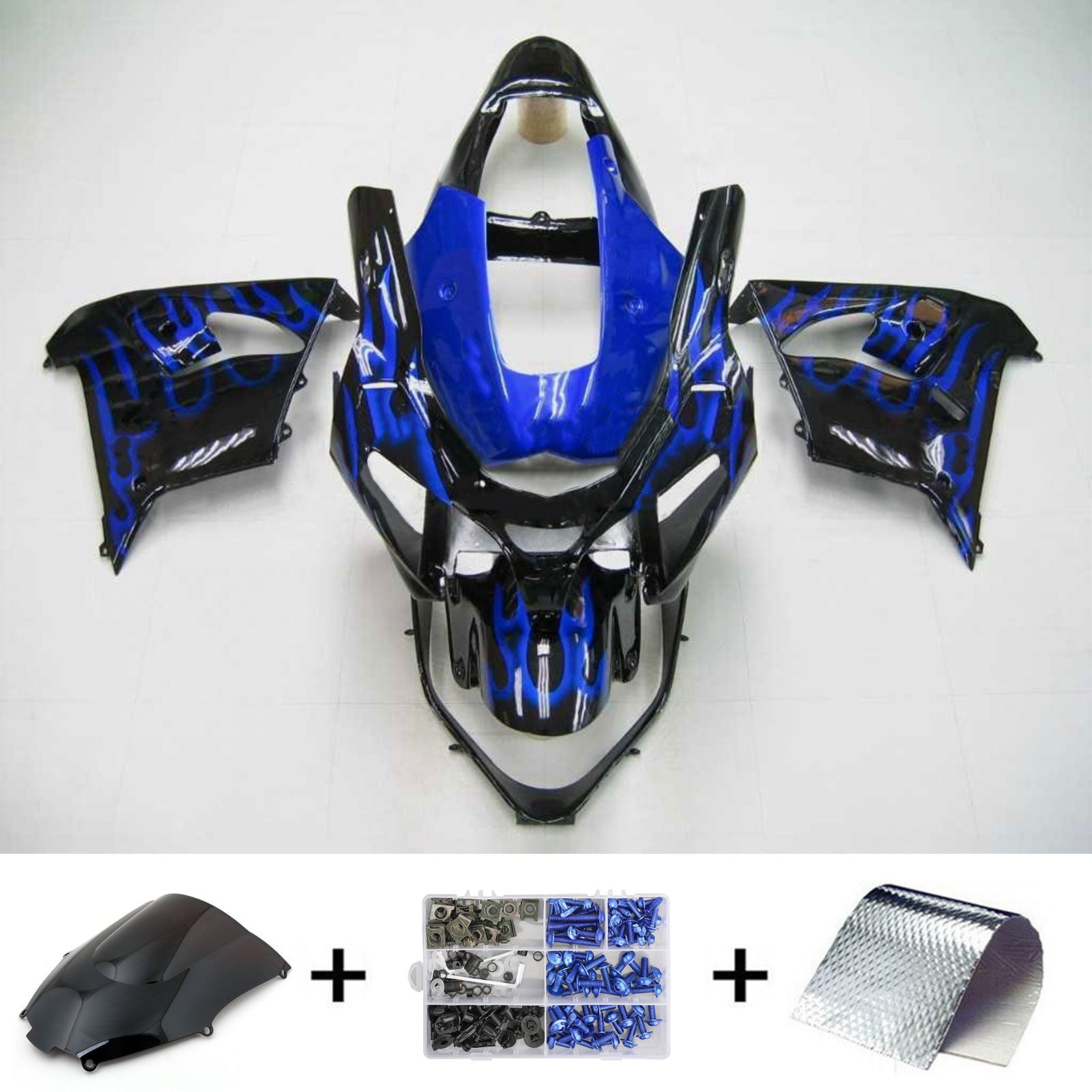 Fairing Kit For Kawasaki ZX9R 2002-2003 Generic