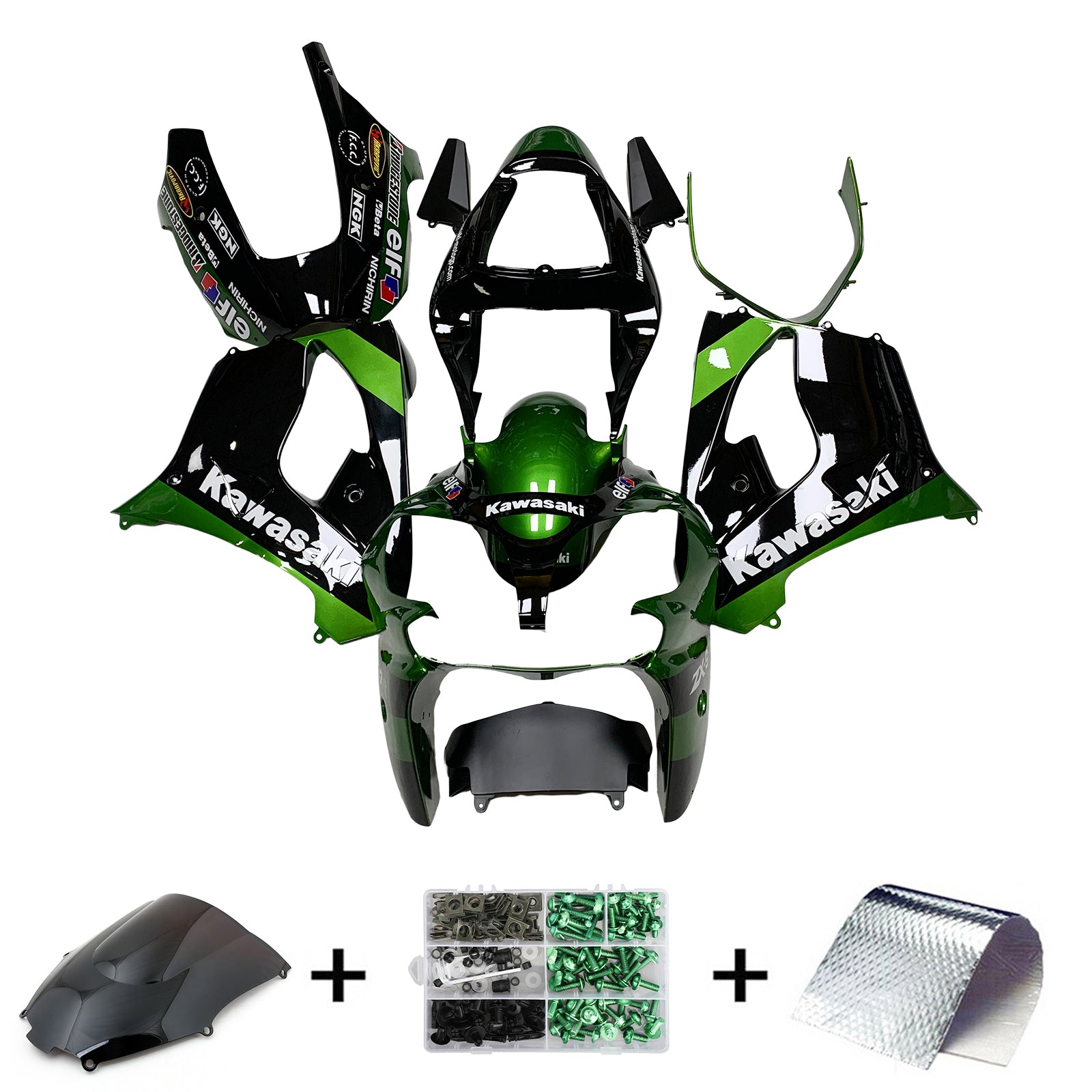 Kit Carenado Para Kawasaki ZX9R 2002-2003 Genérico