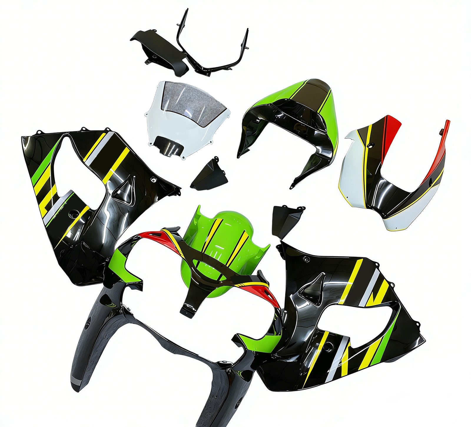 Kawasaki ZX9R 2002-2003 Fairing Kit Bodywork Plastic ABS