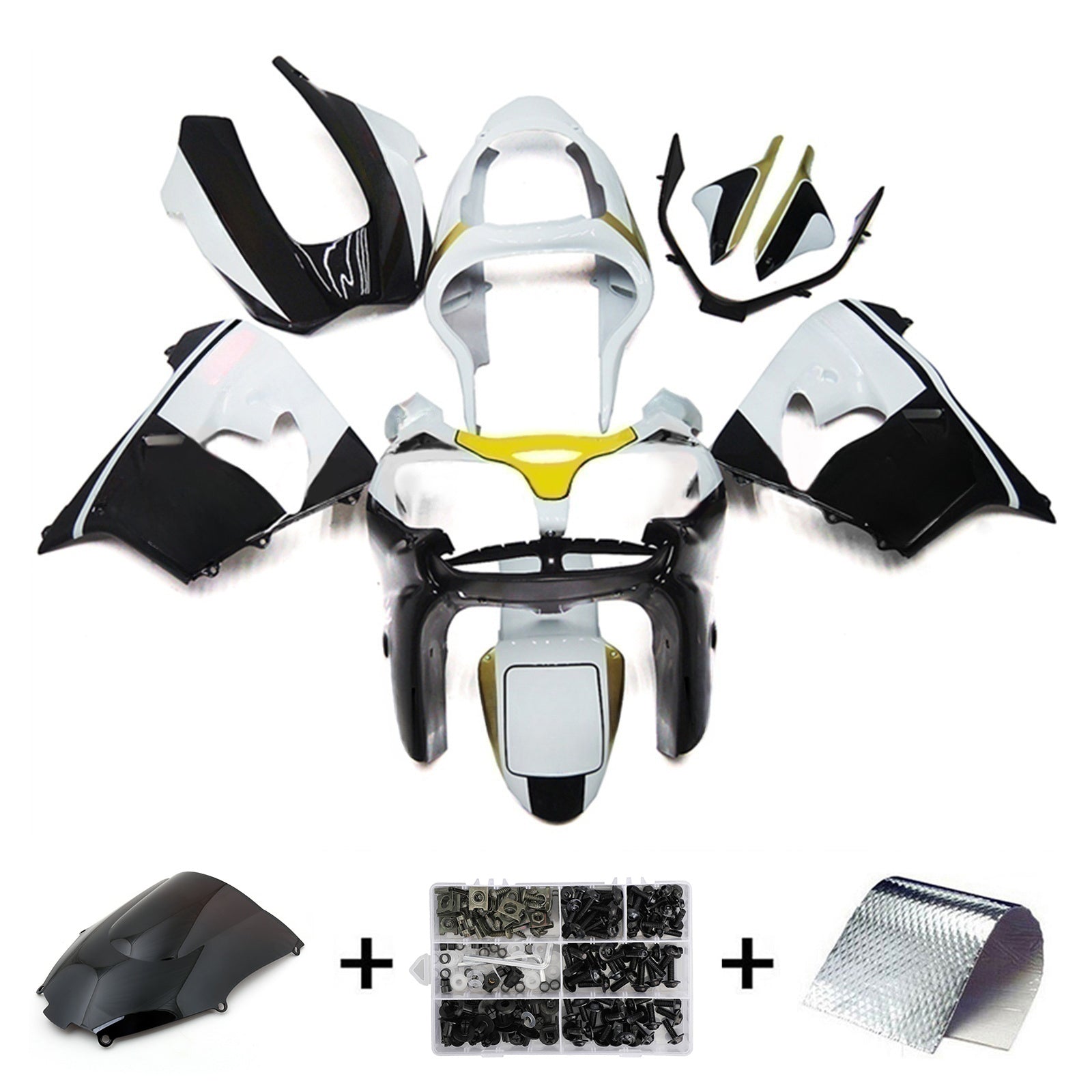 Kawasaki ZX9R 2002-2003 Fairing Kit Bodywork Plastic ABS