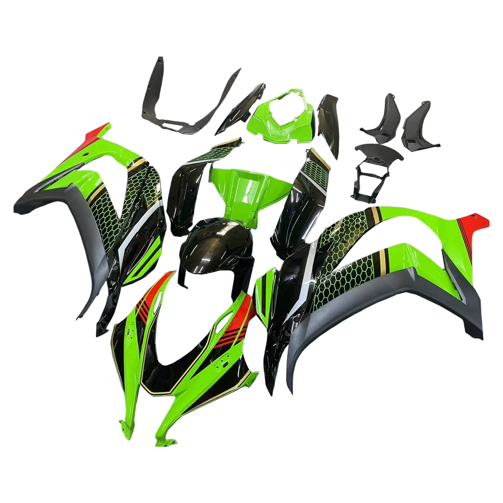 Kawasaki ZX10R 2016-2020 Fairing Kit Bodywork Plastic ABS