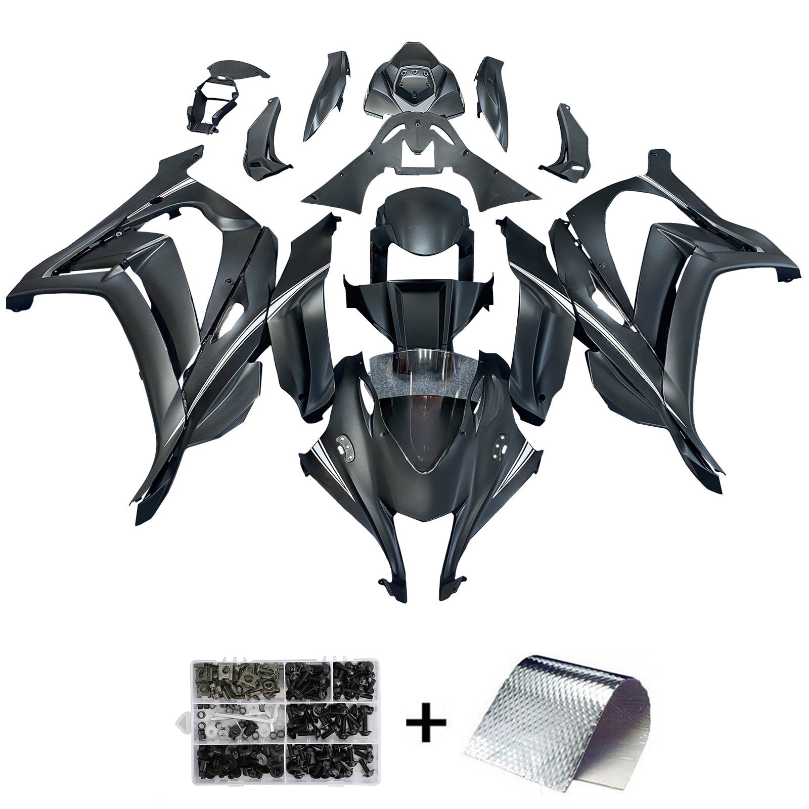 Kawasaki ZX10R 2016-2020 Fairing Kit Bodywork Plastic ABS
