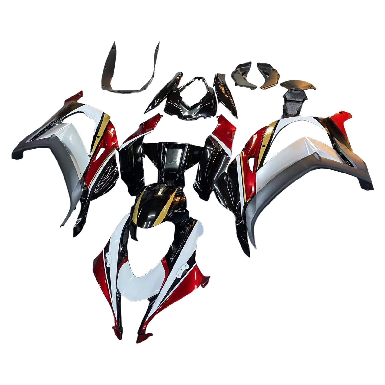 Injection Fairing Kit Bodywork Plastic ABS fit For Kawasaki ZX10R 2016-2020