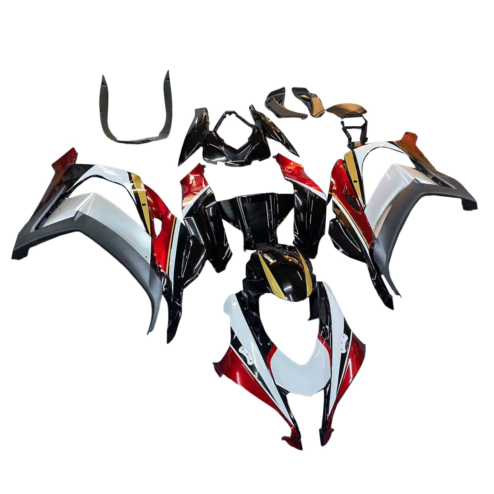 Injection Fairing Kit Bodywork Plastic ABS fit For Kawasaki ZX10R 2016-2020