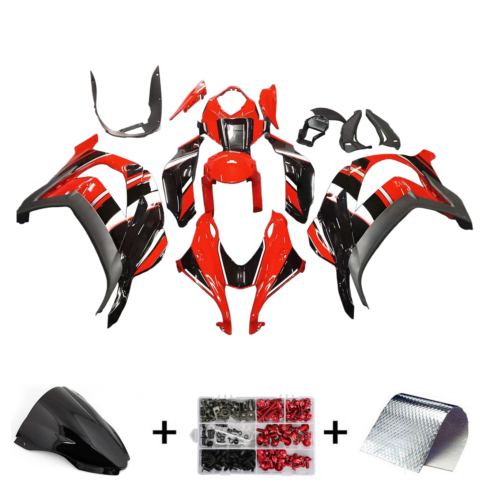 Kawasaki ZX10R 2016-2020 Fairing Kit Bodywork Plastic ABS