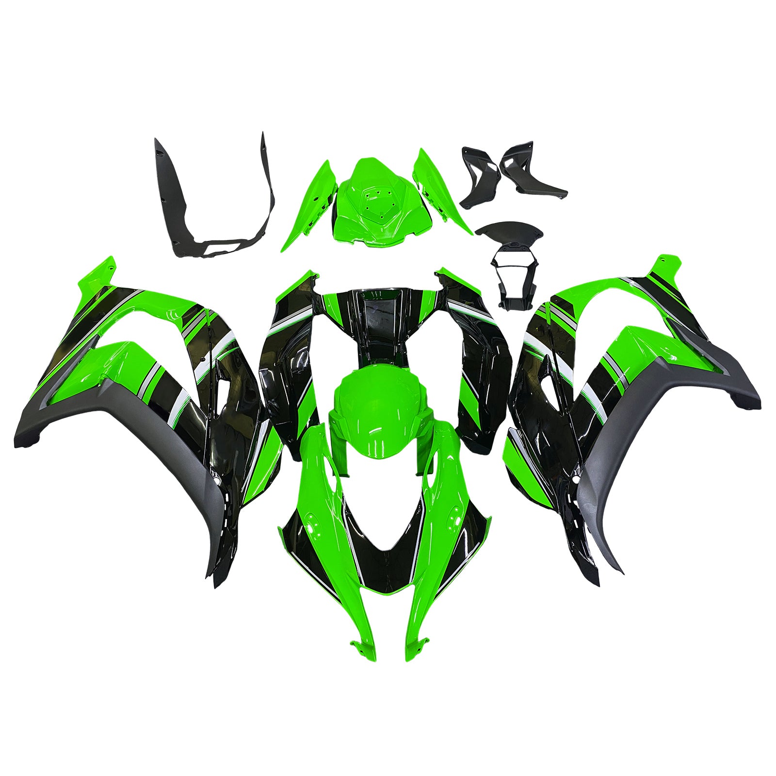 Injection Fairing Kit Bodywork Plastic ABS fit For Kawasaki ZX10R 2016-2020