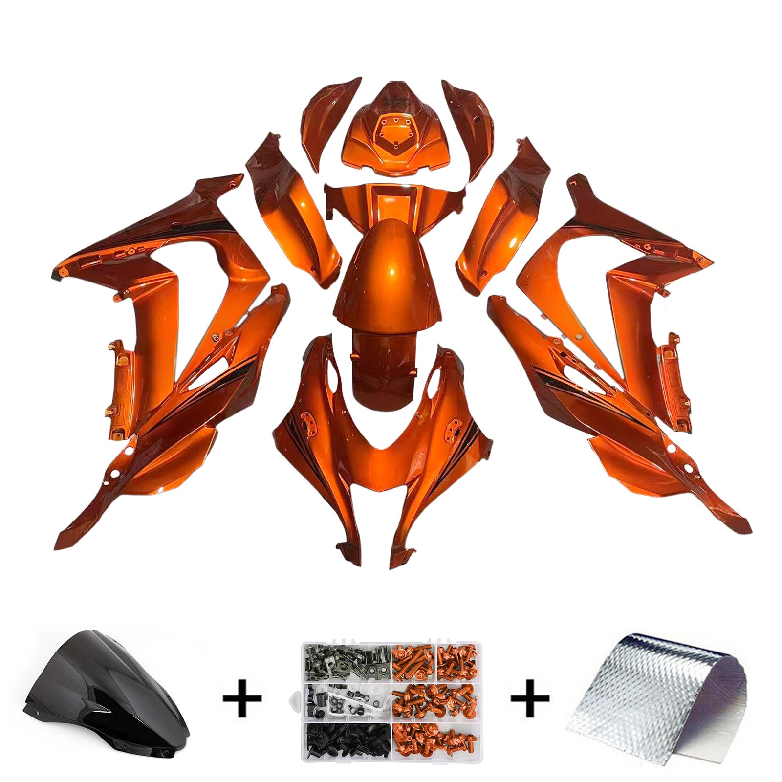 Kawasaki ZX10R 2016-2020 Fairing Kit Bodywork Plastic ABS