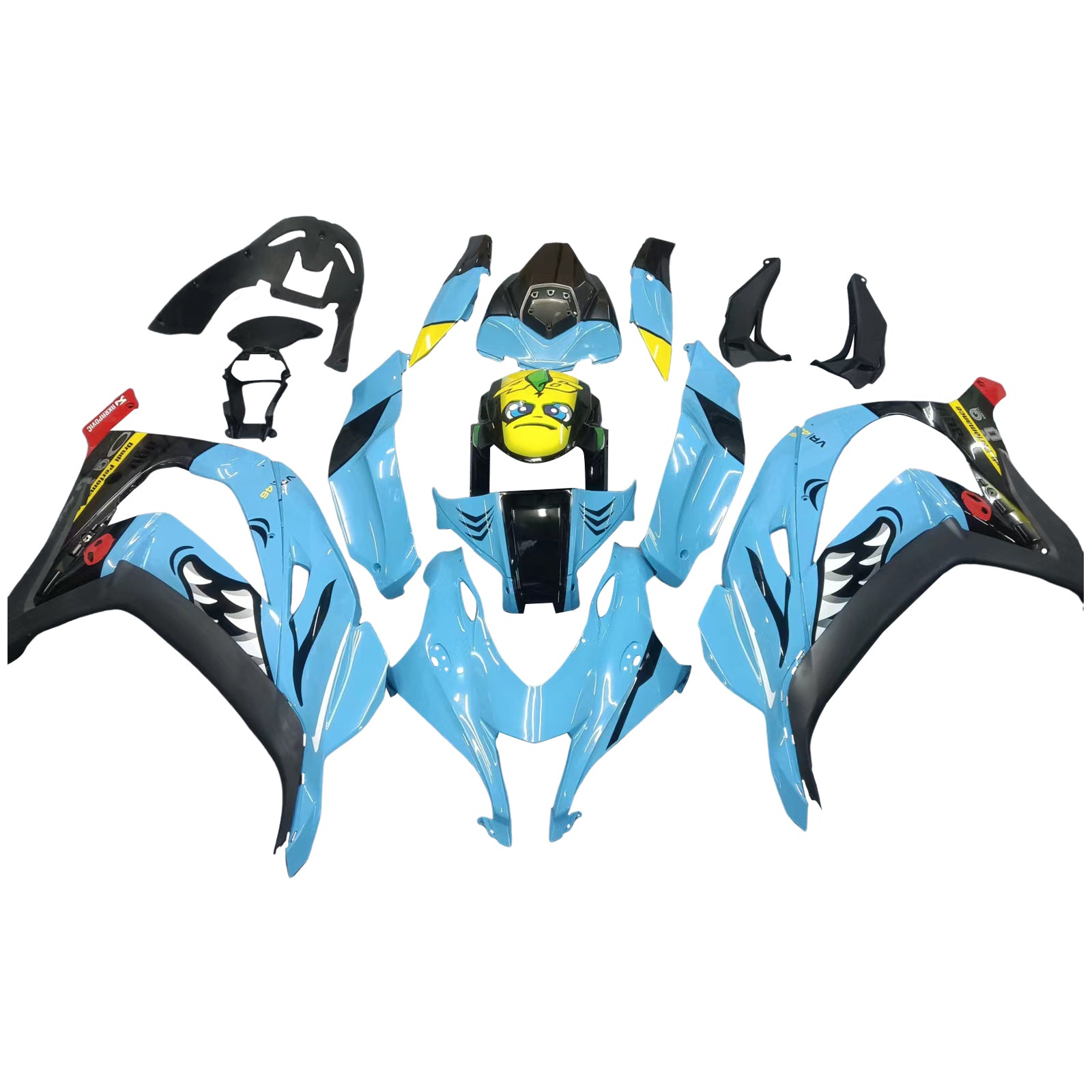 Kawasaki ZX10R 2016-2020 Fairing Kit Bodywork Plastic ABS