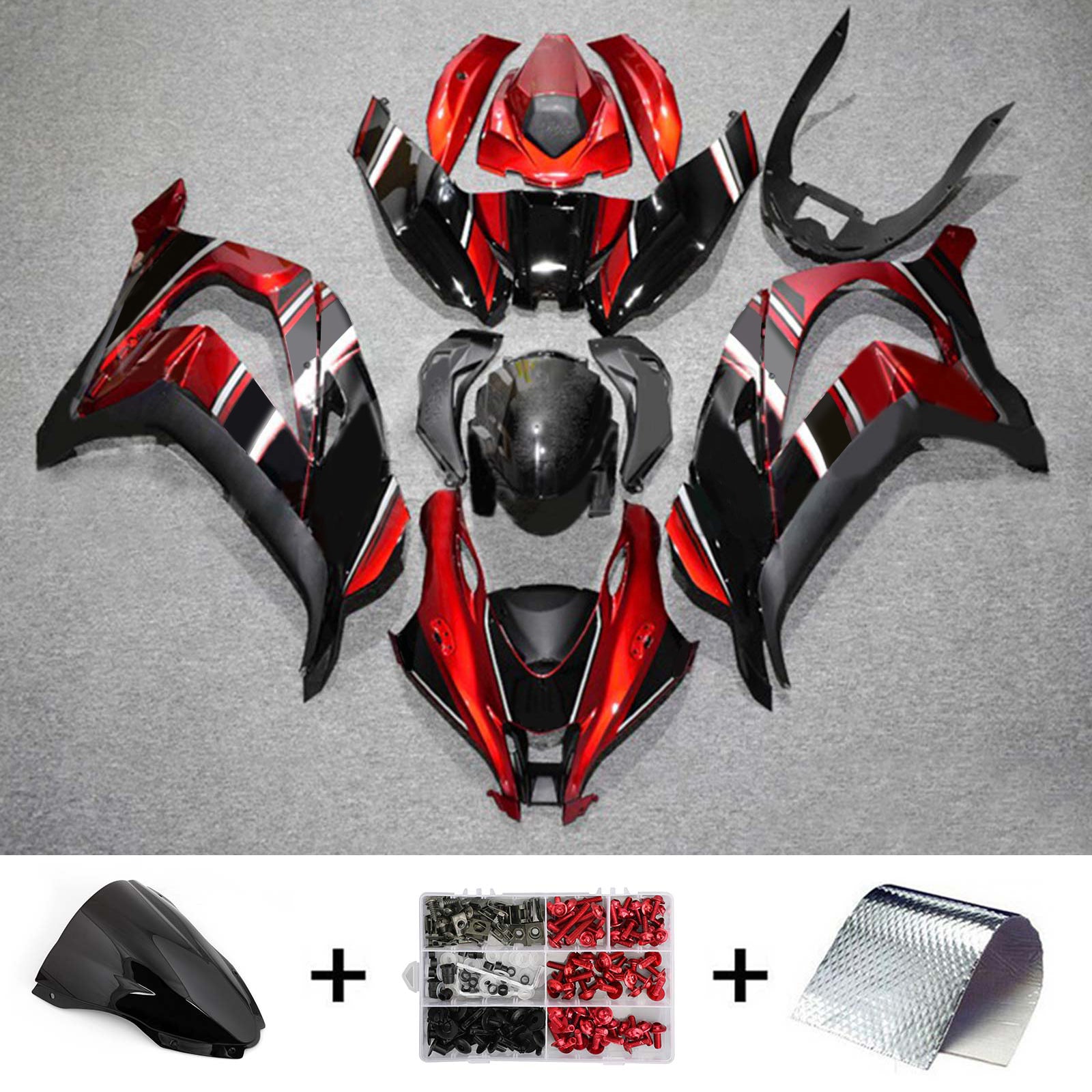Kawasaki ZX10R 2016-2020 Fairing Kit Bodywork Plastic ABS